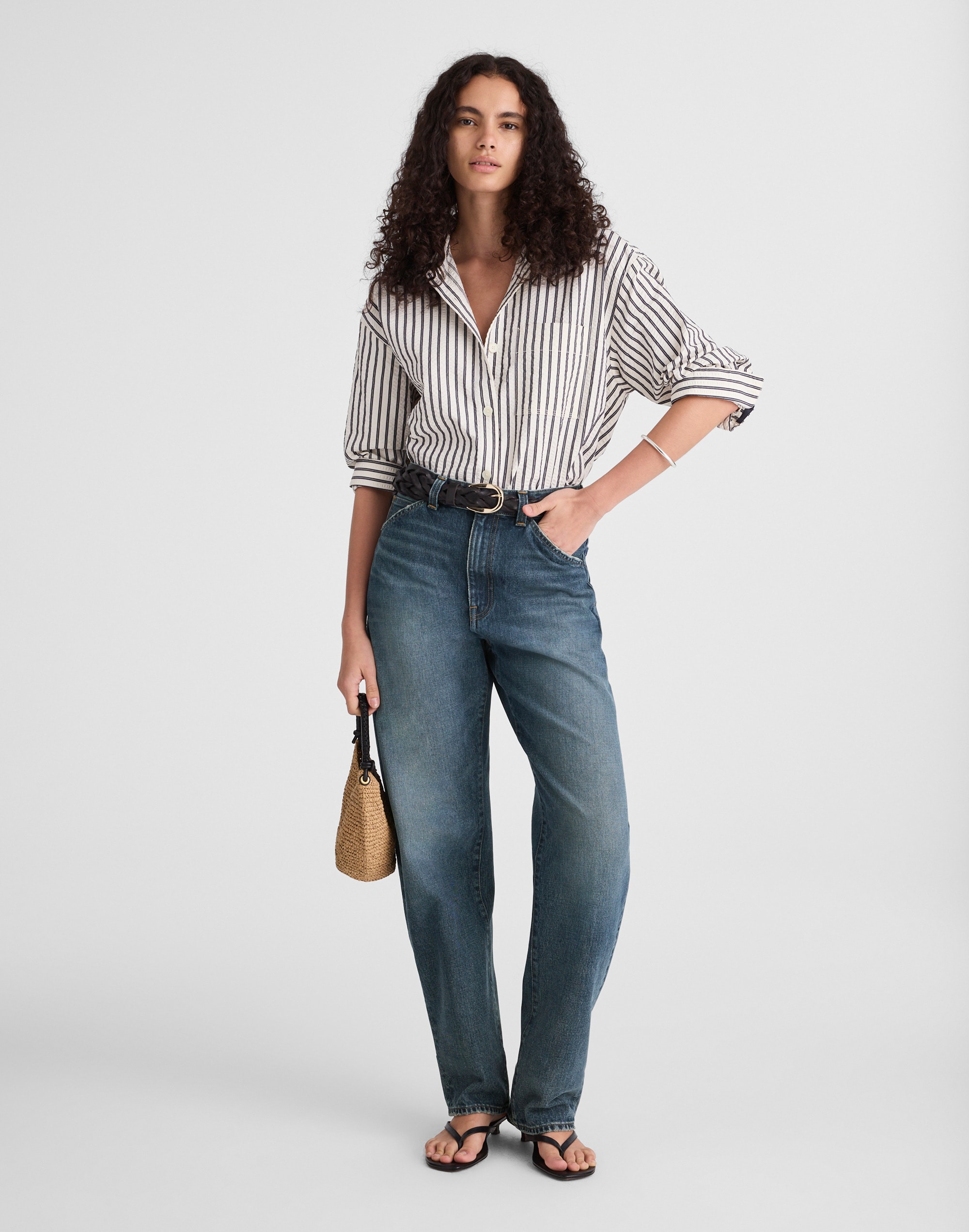 the balloon jean in greendale wash