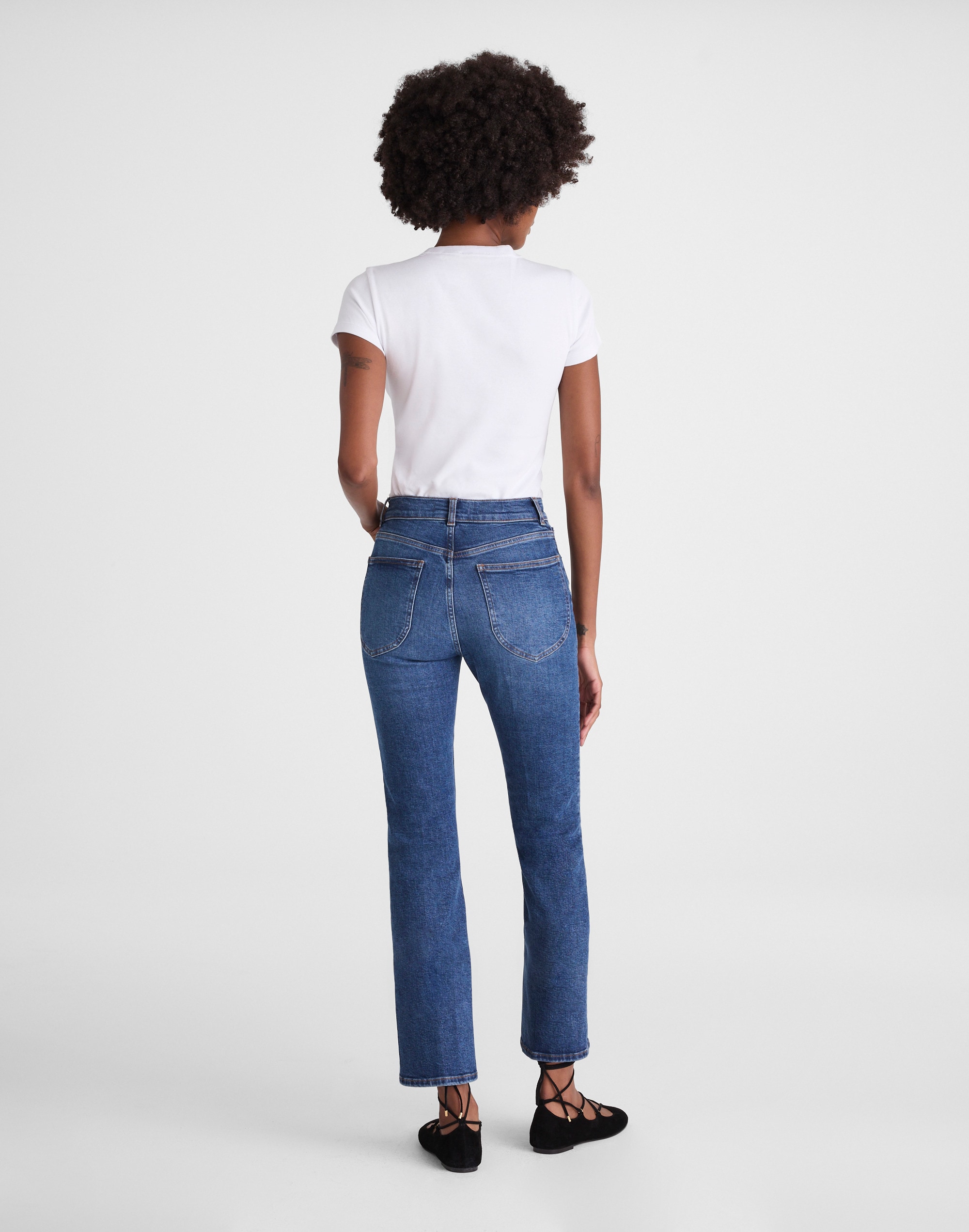 The Vintage Flare Crop Jean