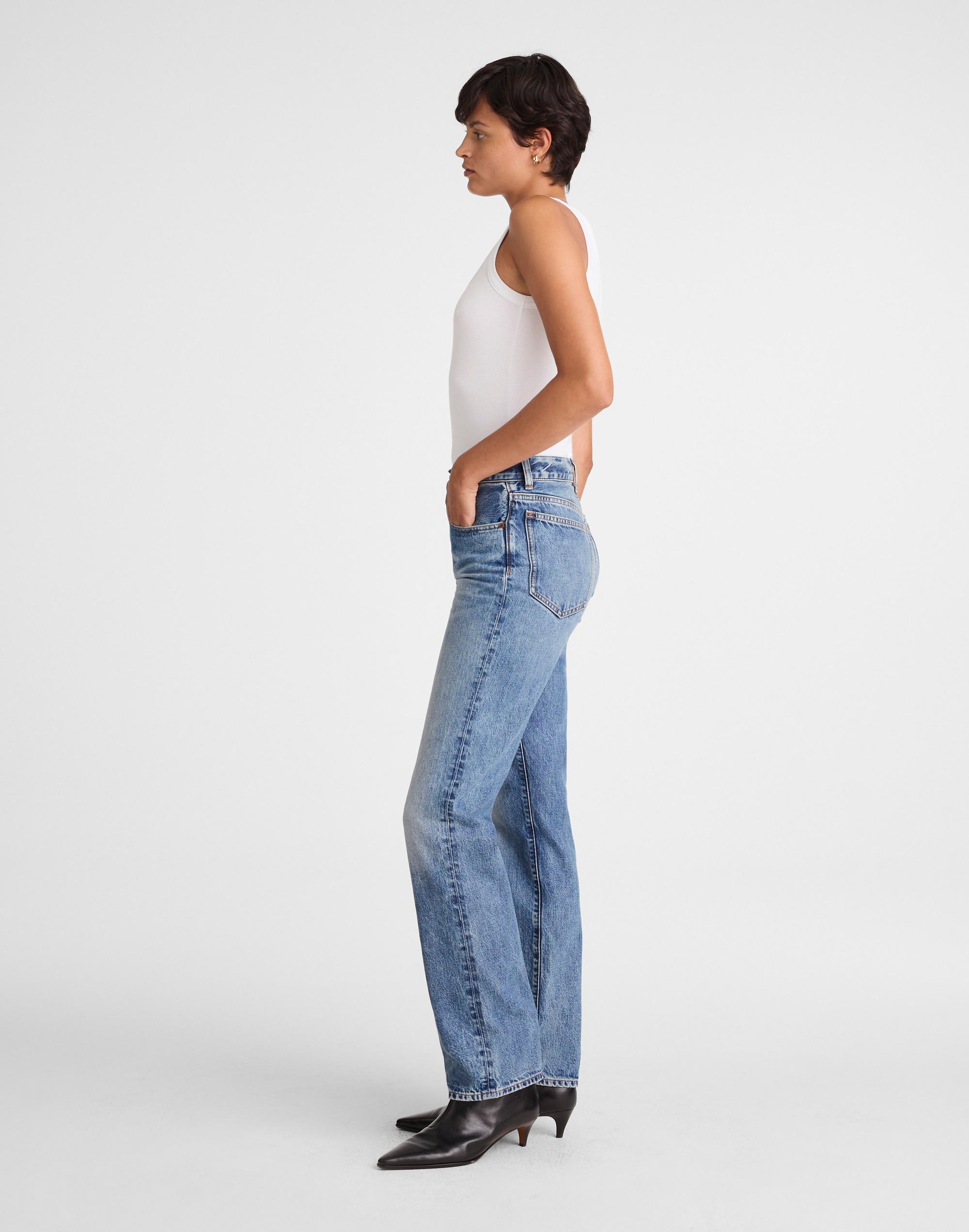 The Tall Longline Straight Jean