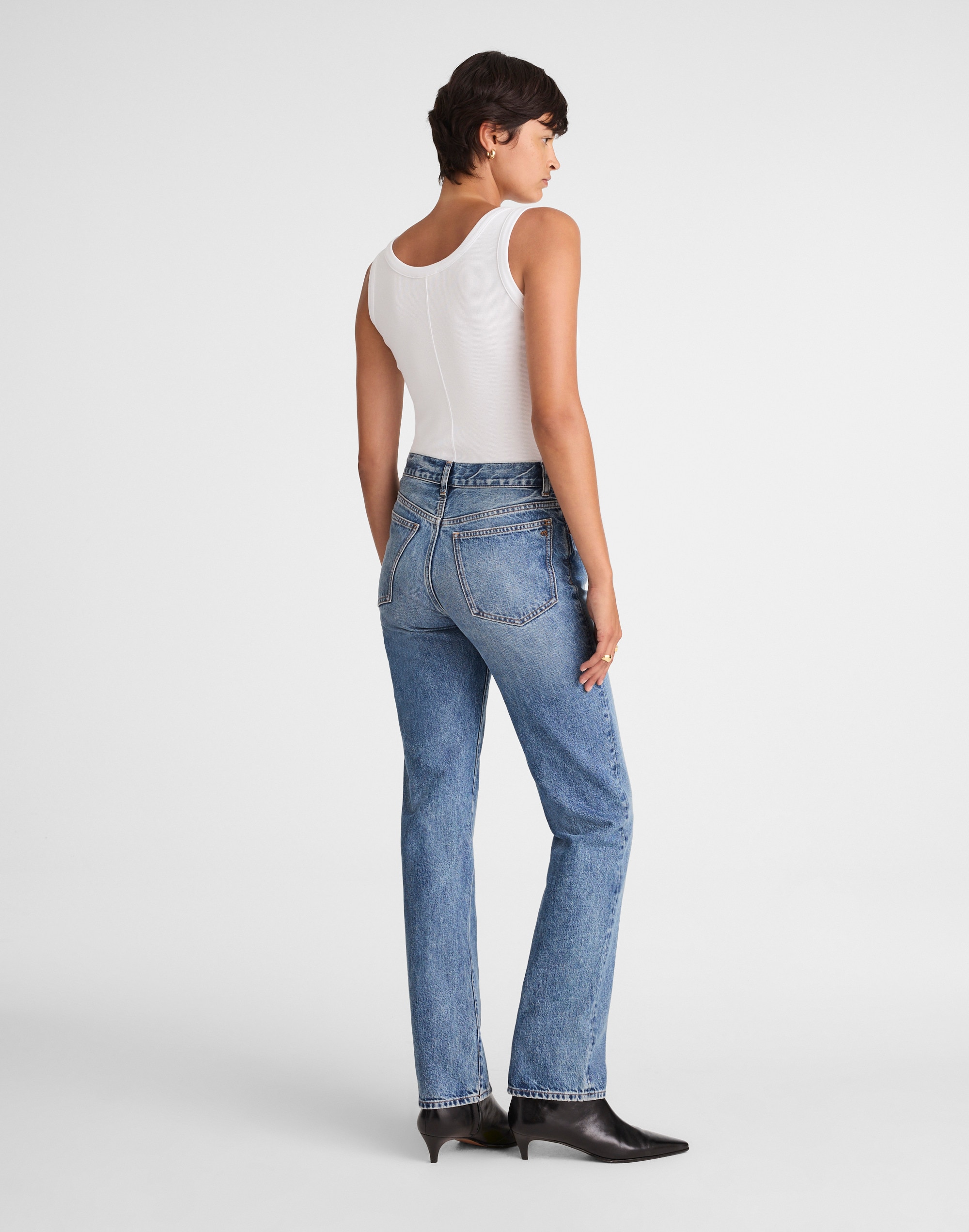 The Tall Longline Straight Jean