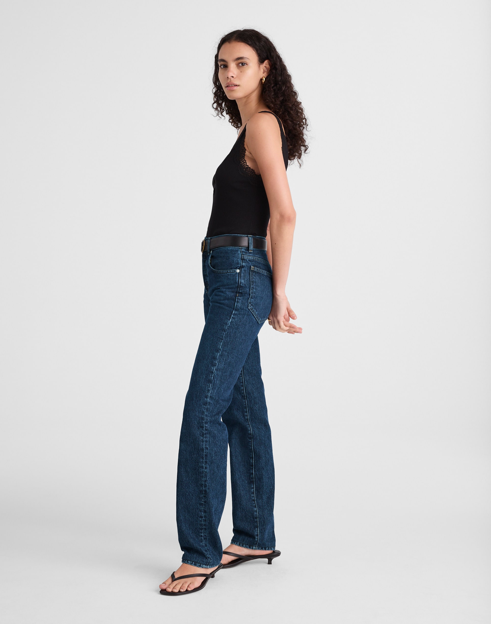 The Longline Straight Jean