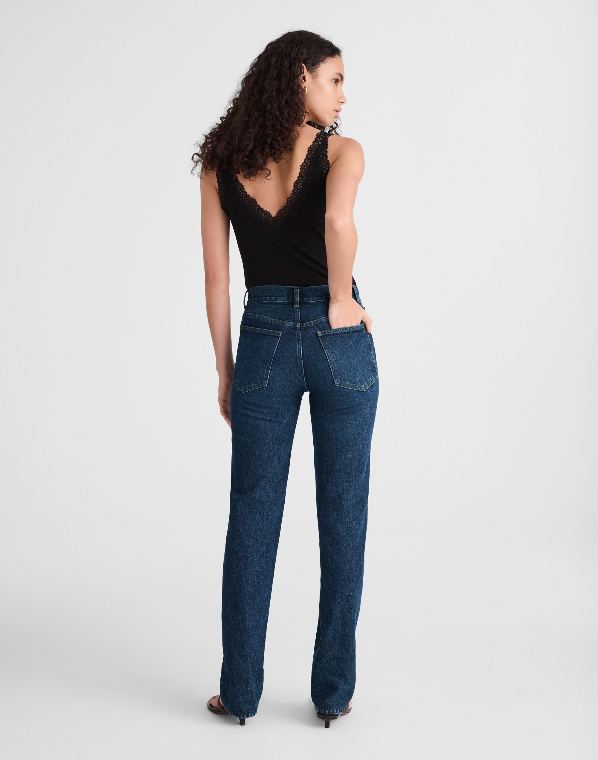 The Longline Straight Jean