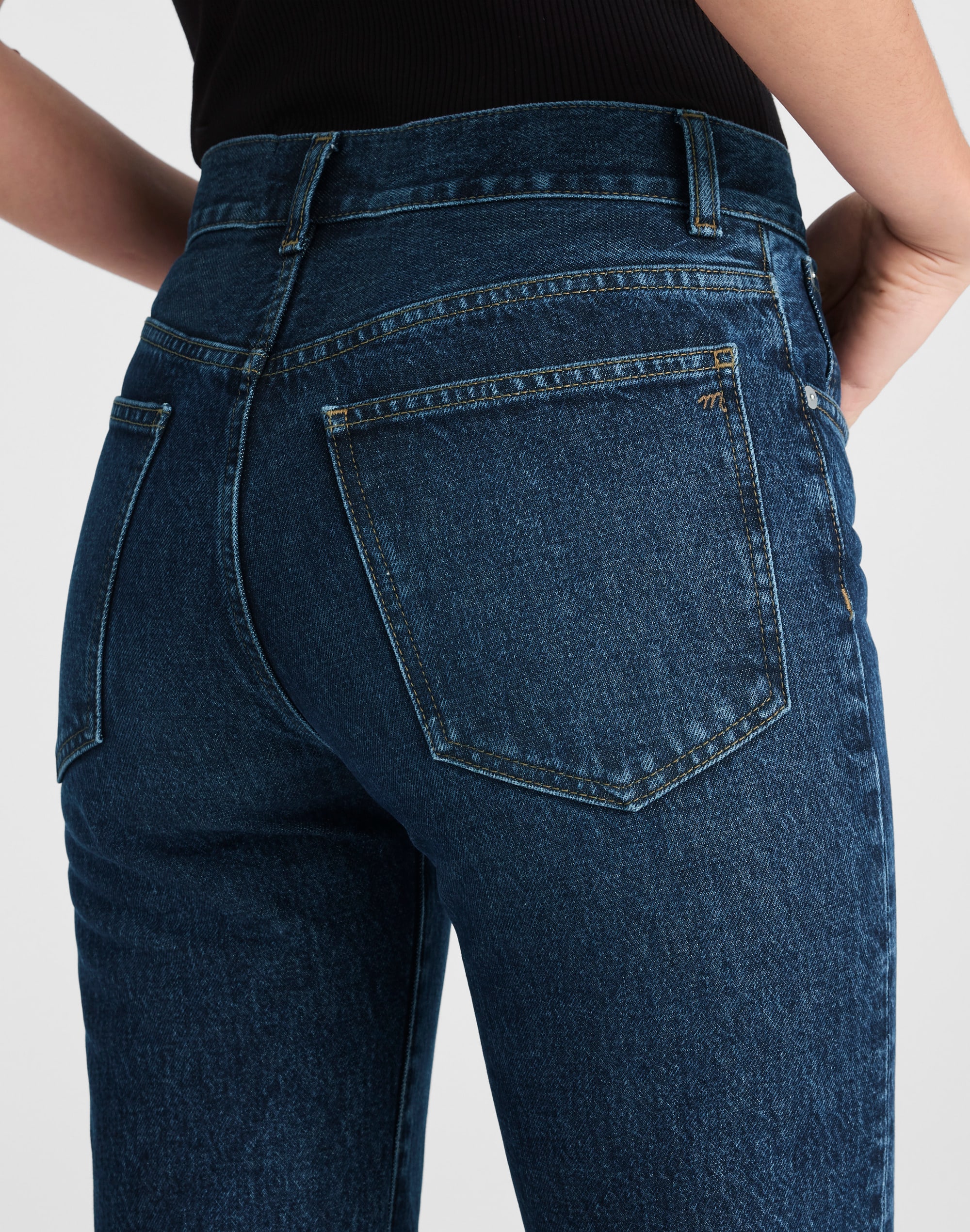 The Longline Straight Jean