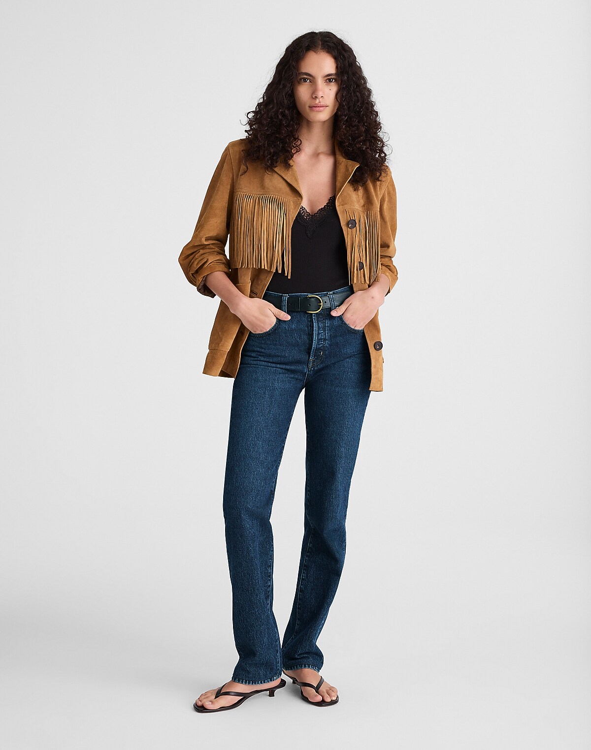 The Longline Straight Jean