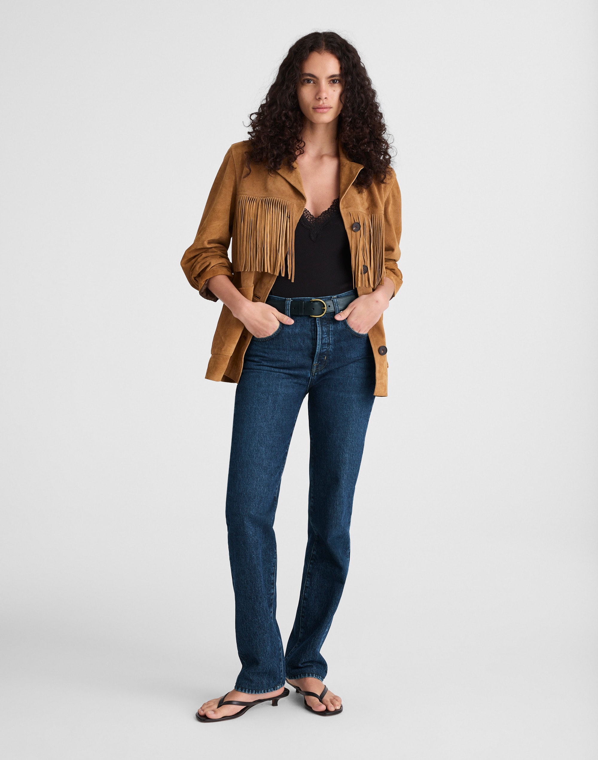 The Longline Straight Jean