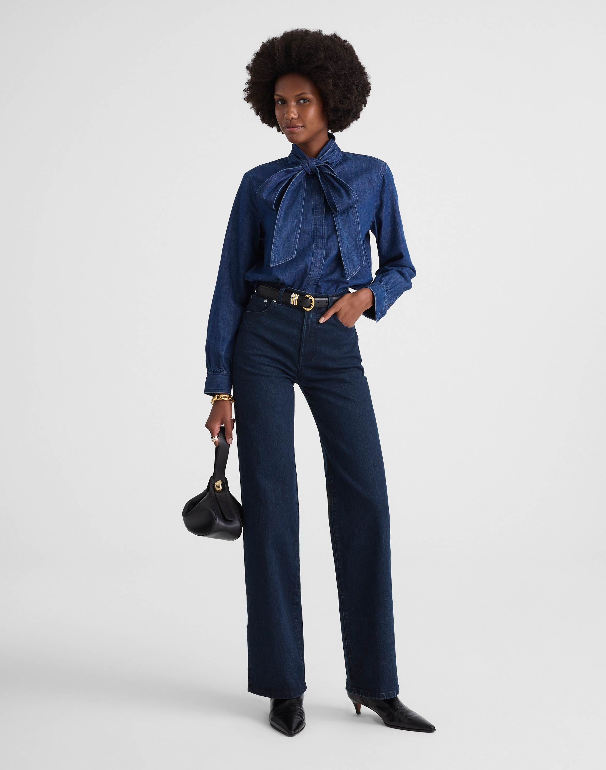the perfect vintage wide-leg jean