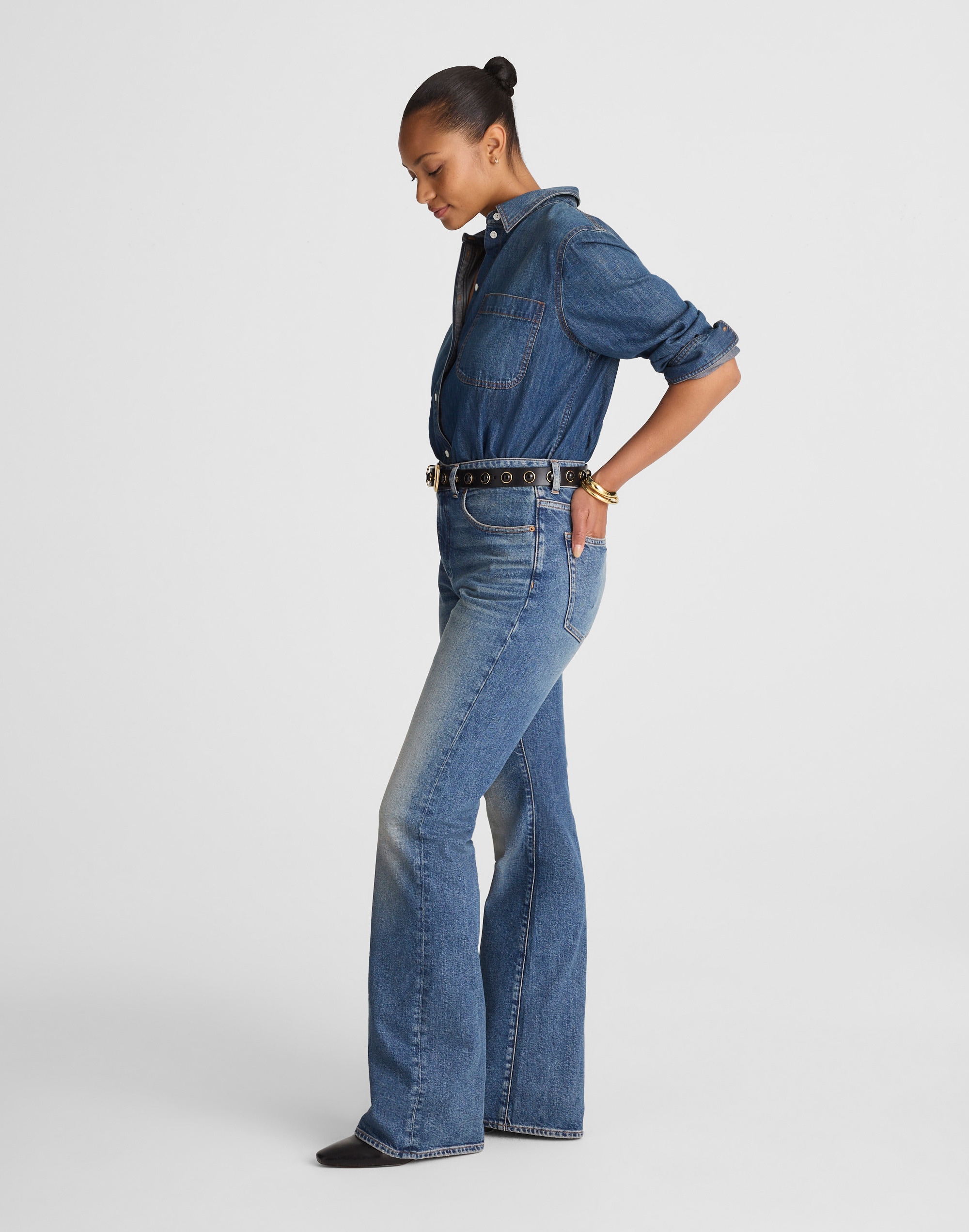 The Curvy Vintage Flare Jean
