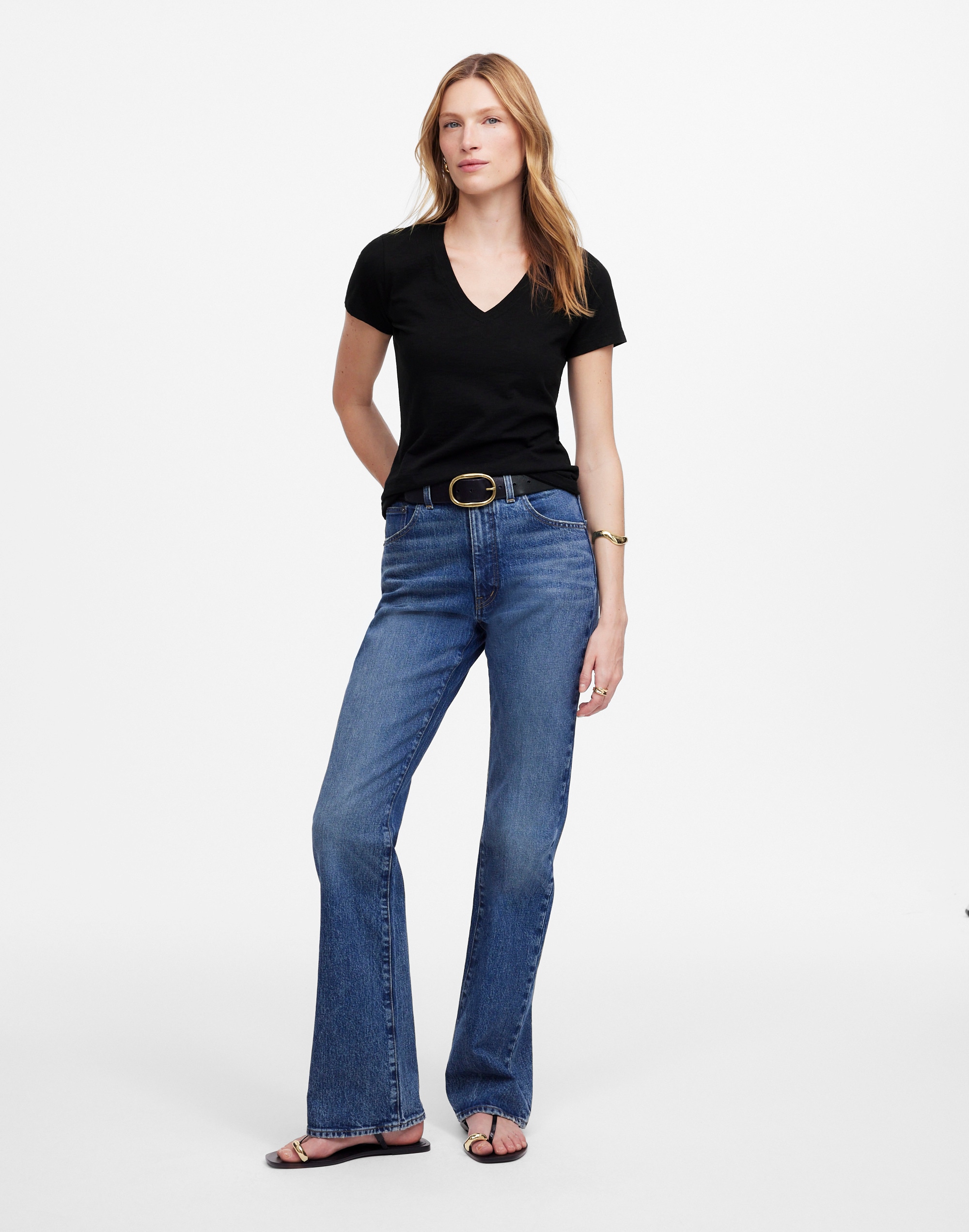 Slub Perfect V-Neck Tee