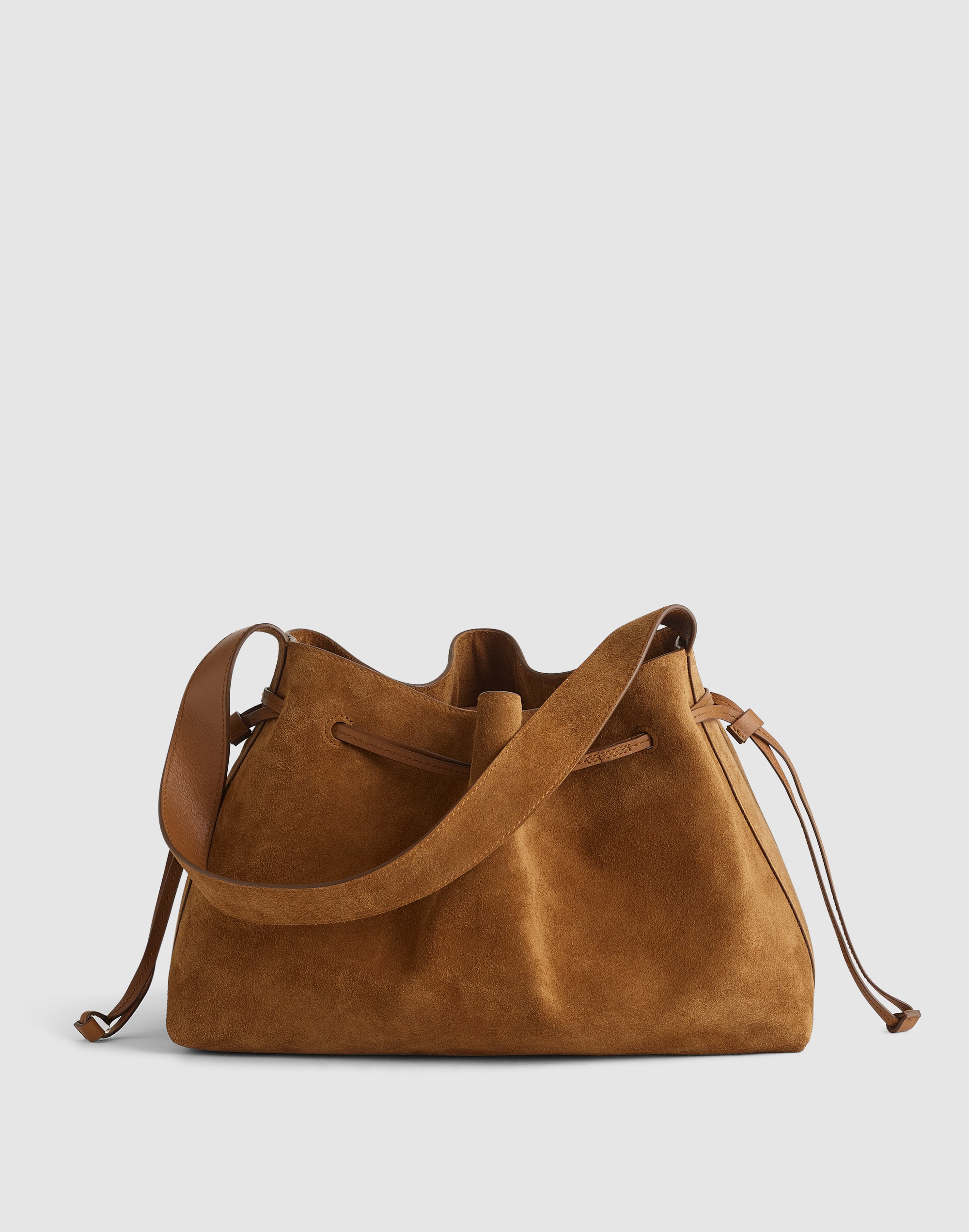 the drawstring shoulder bag
