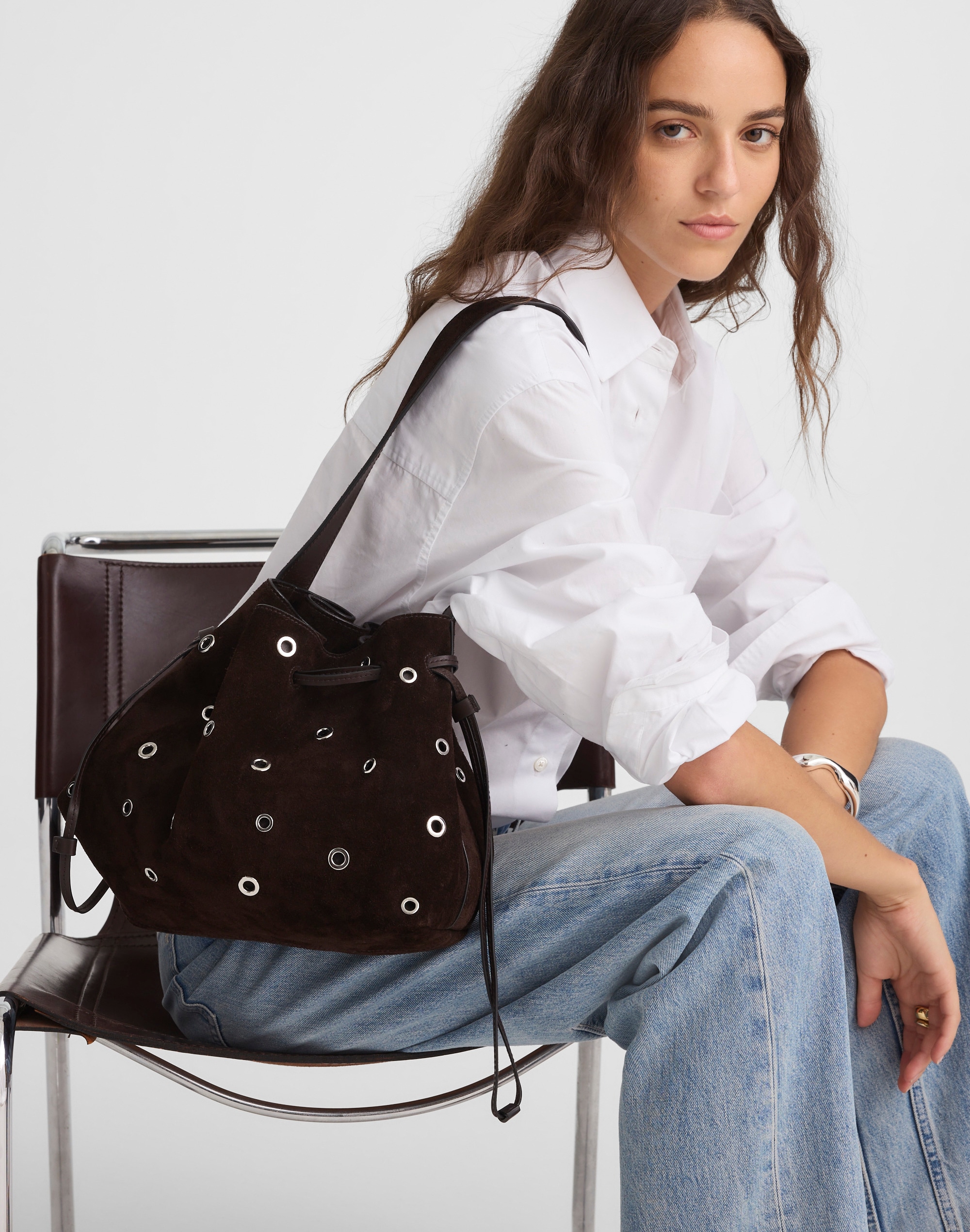 The Drawstring Shoulder Bag