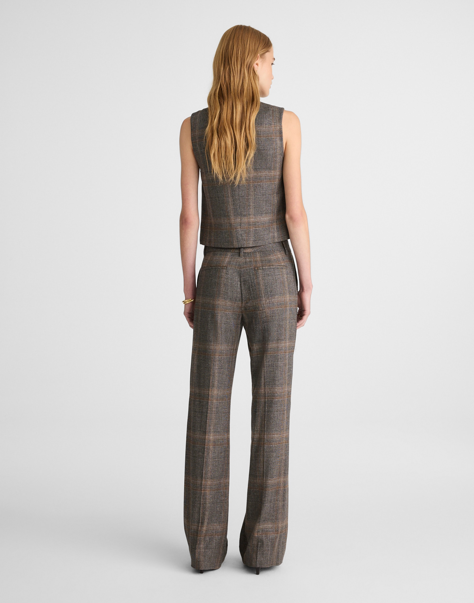 High-Rise Bootcut Trouser