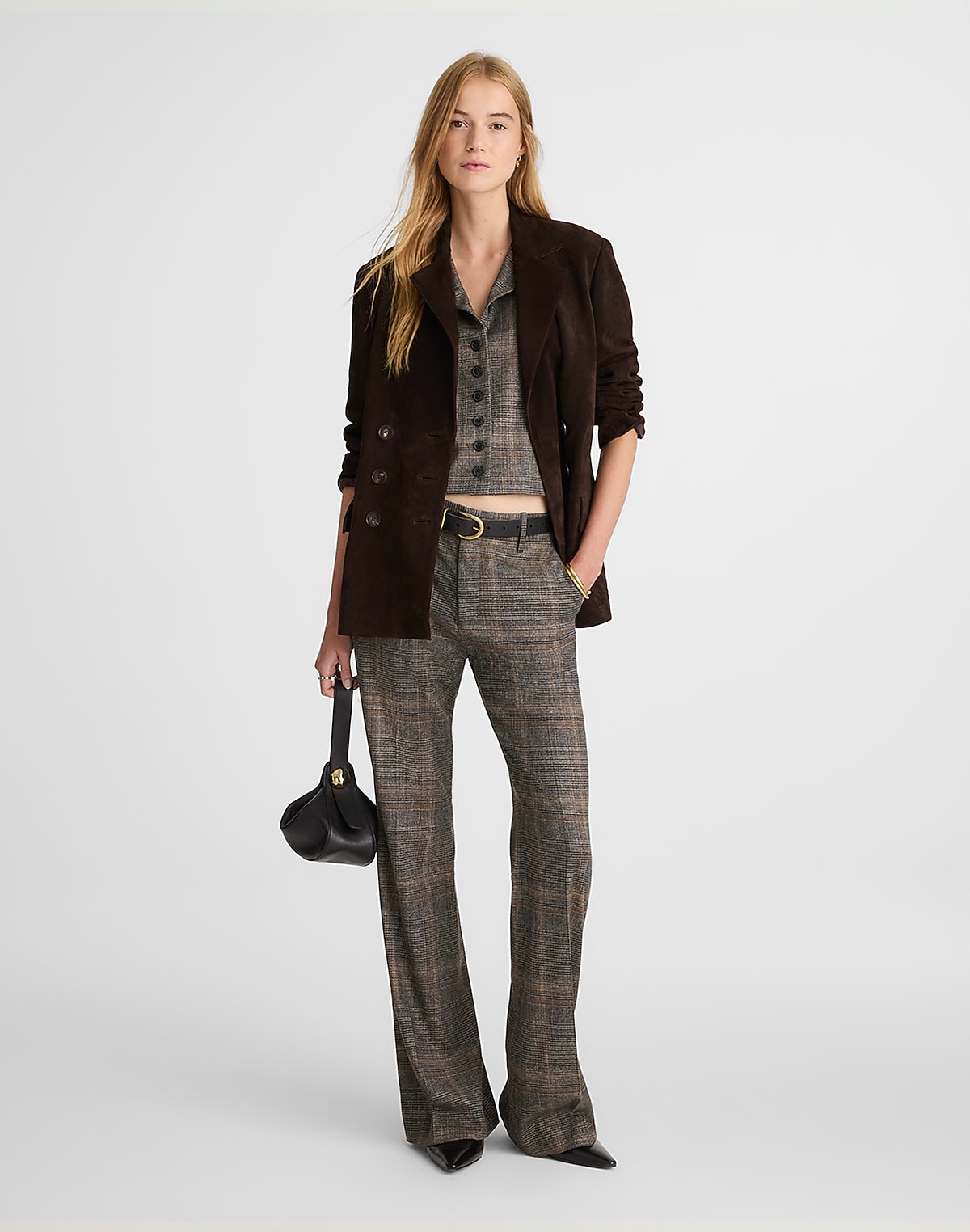 High-Rise Bootcut Trouser