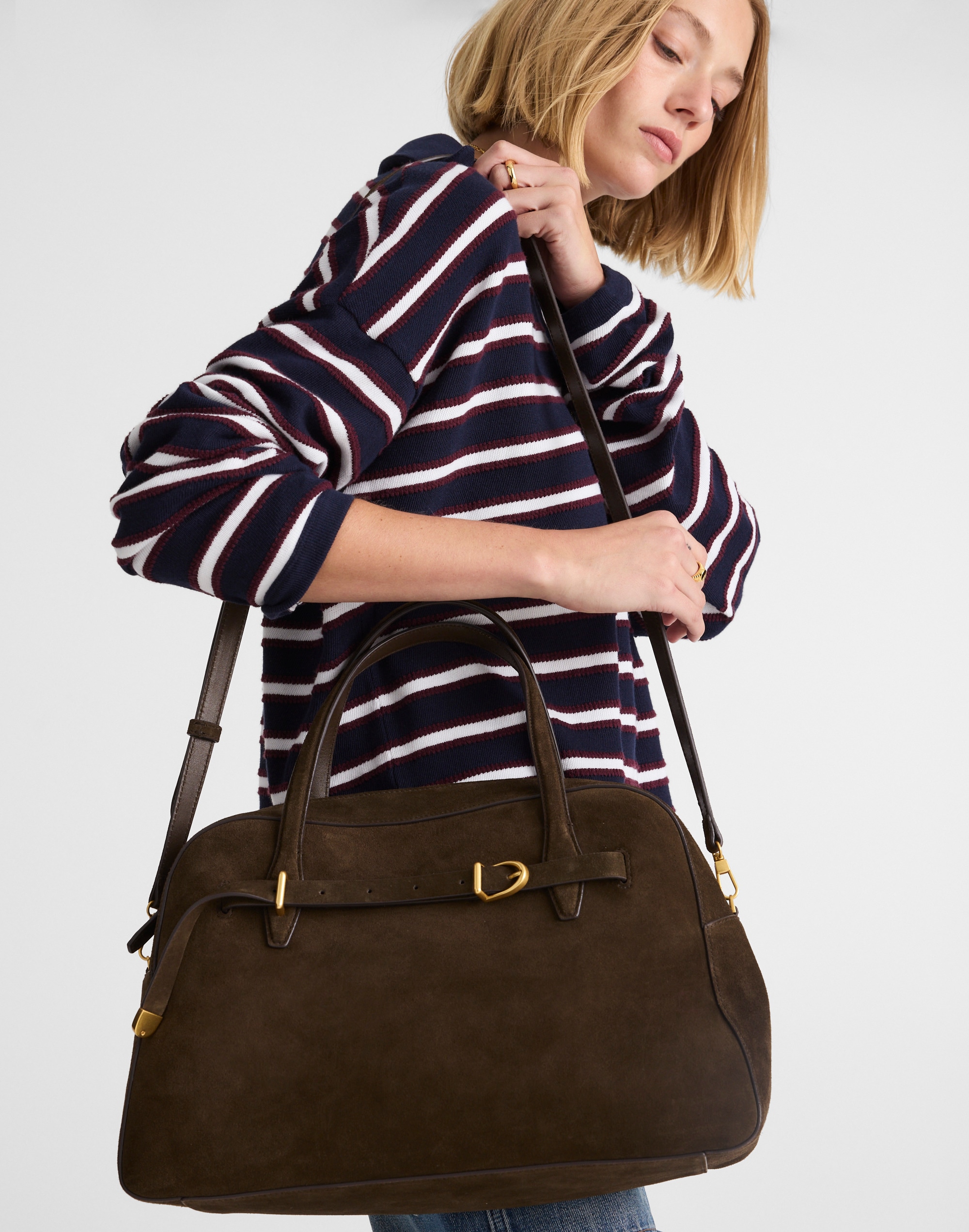 The Belted Satchel Bag