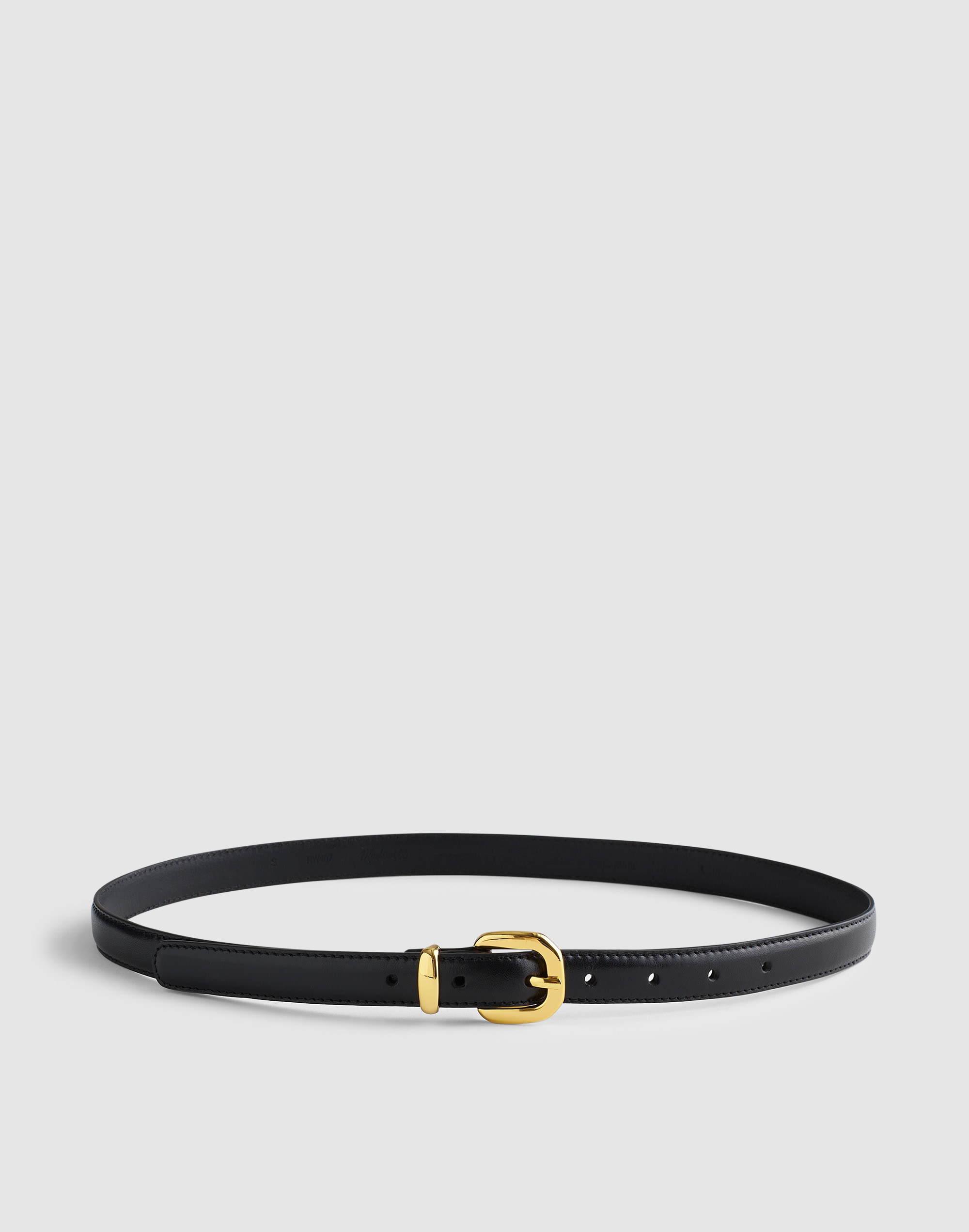 Skinny Leather Belt