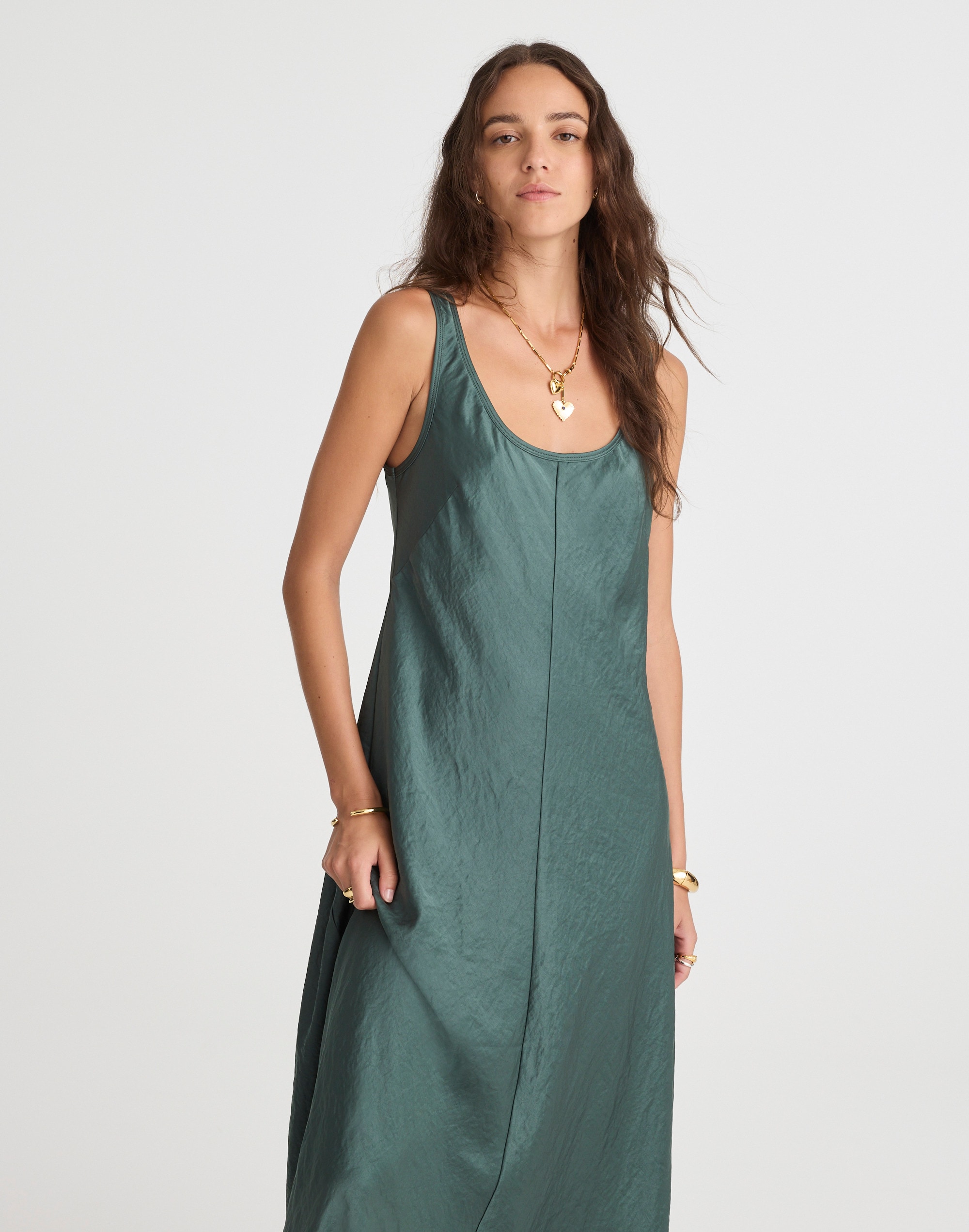 Scoopneck Tank Maxi Dress
