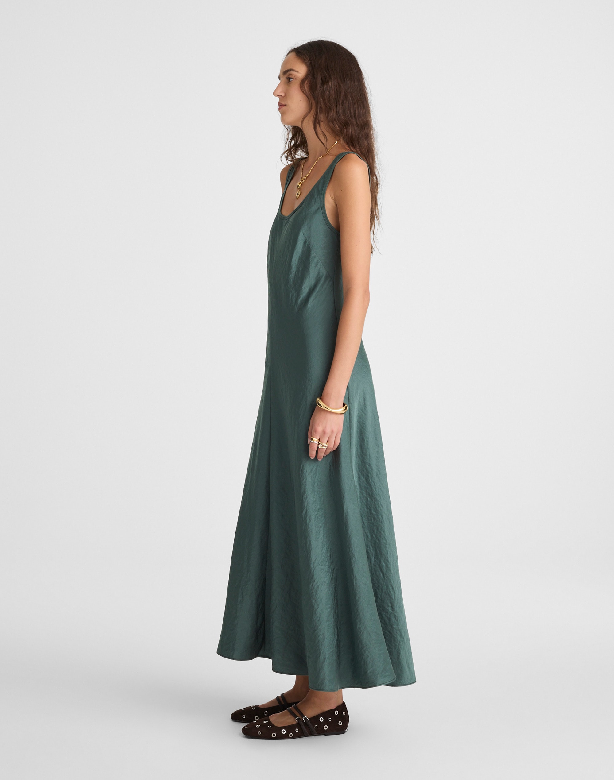 Scoopneck Tank Maxi Dress