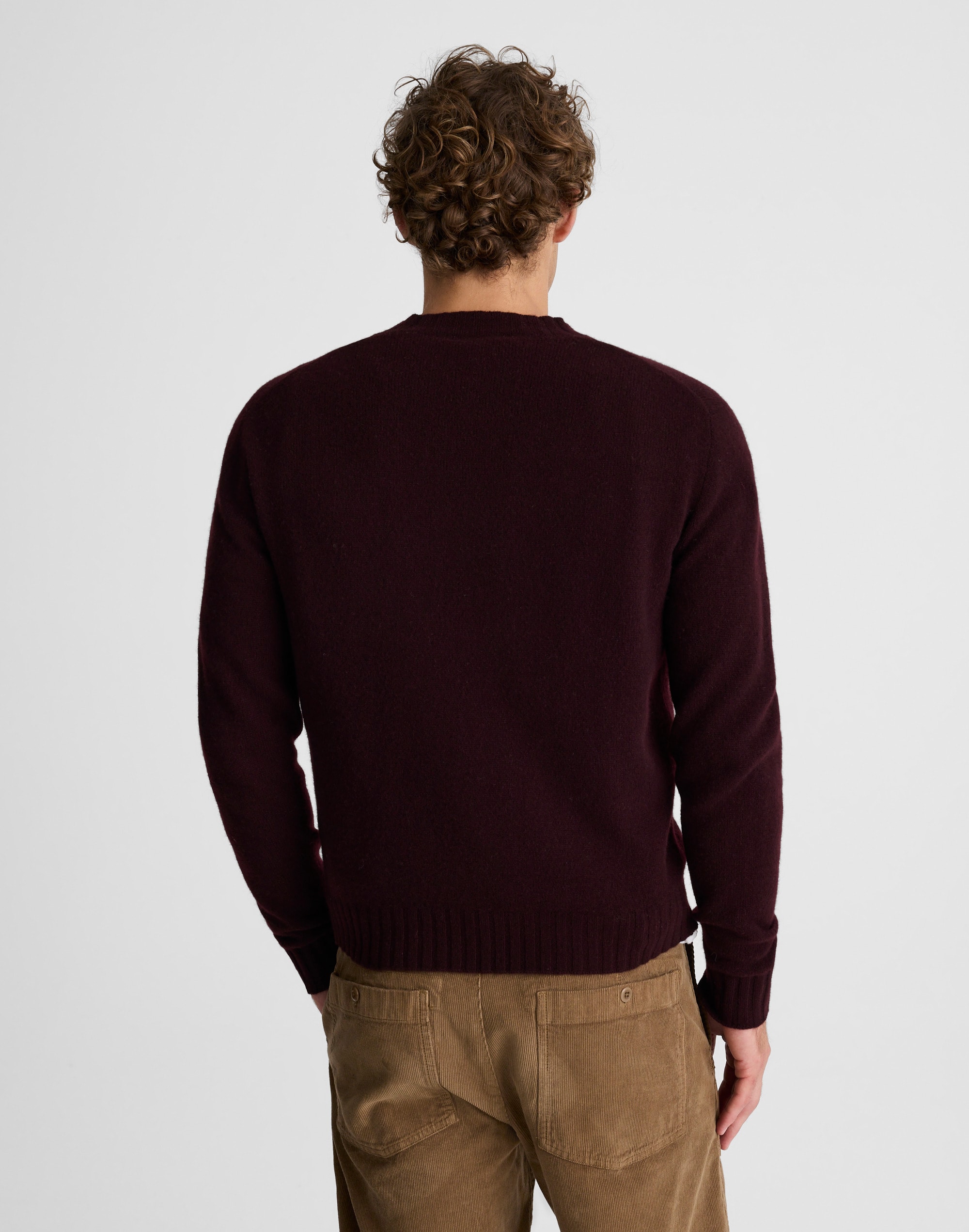Crewneck Sweater in Heritage Merino Wool Alternate Image 4