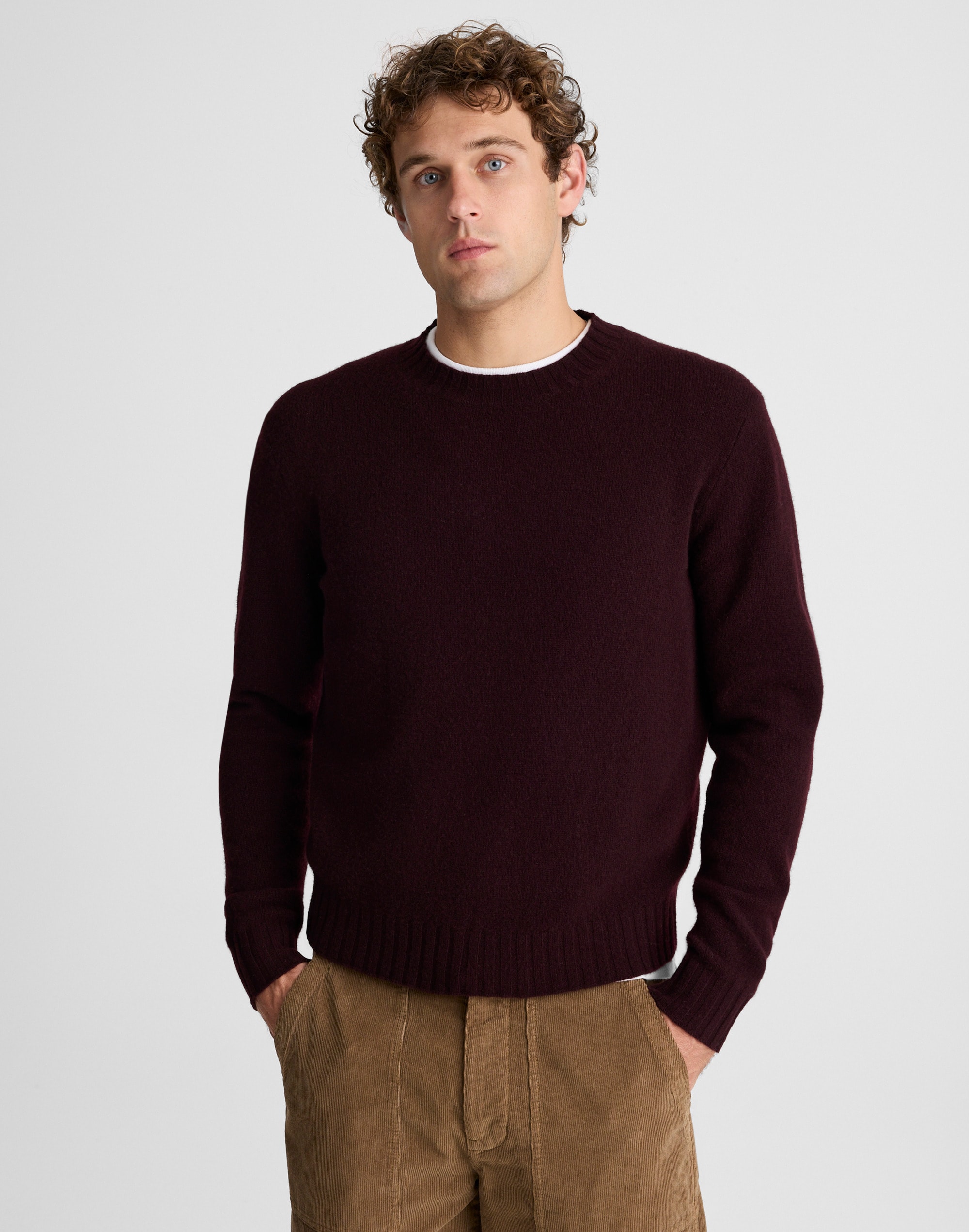 Crewneck Sweater in Heritage Merino Wool