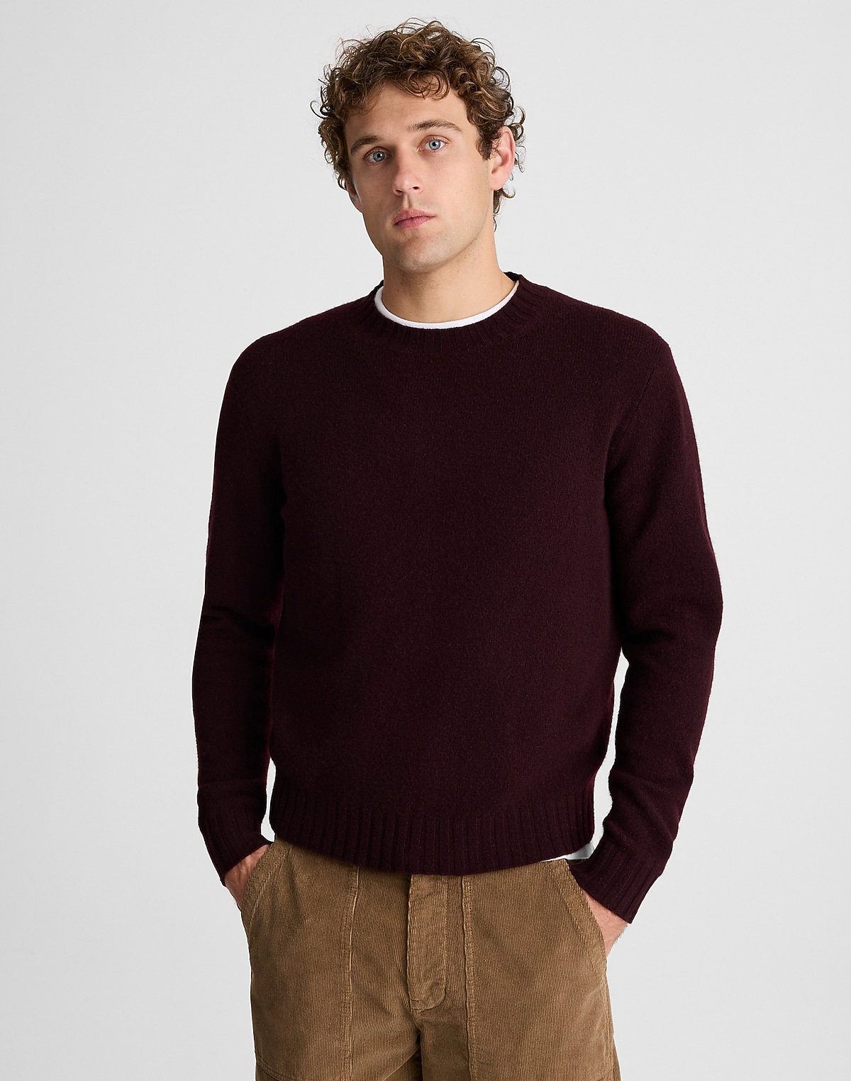 Crewneck Sweater in Heritage Merino Wool