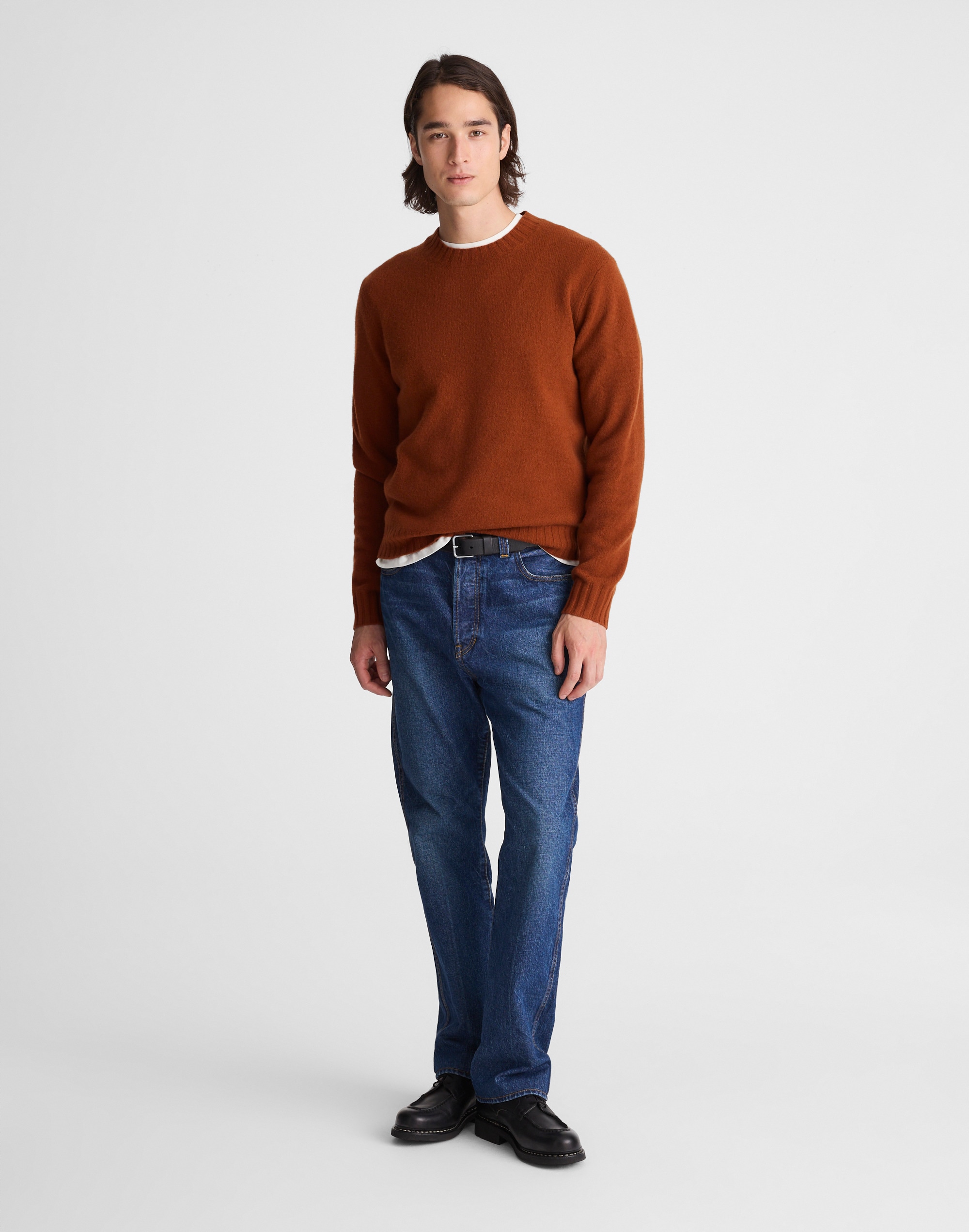 Crewneck Sweater in Heritage Merino Wool