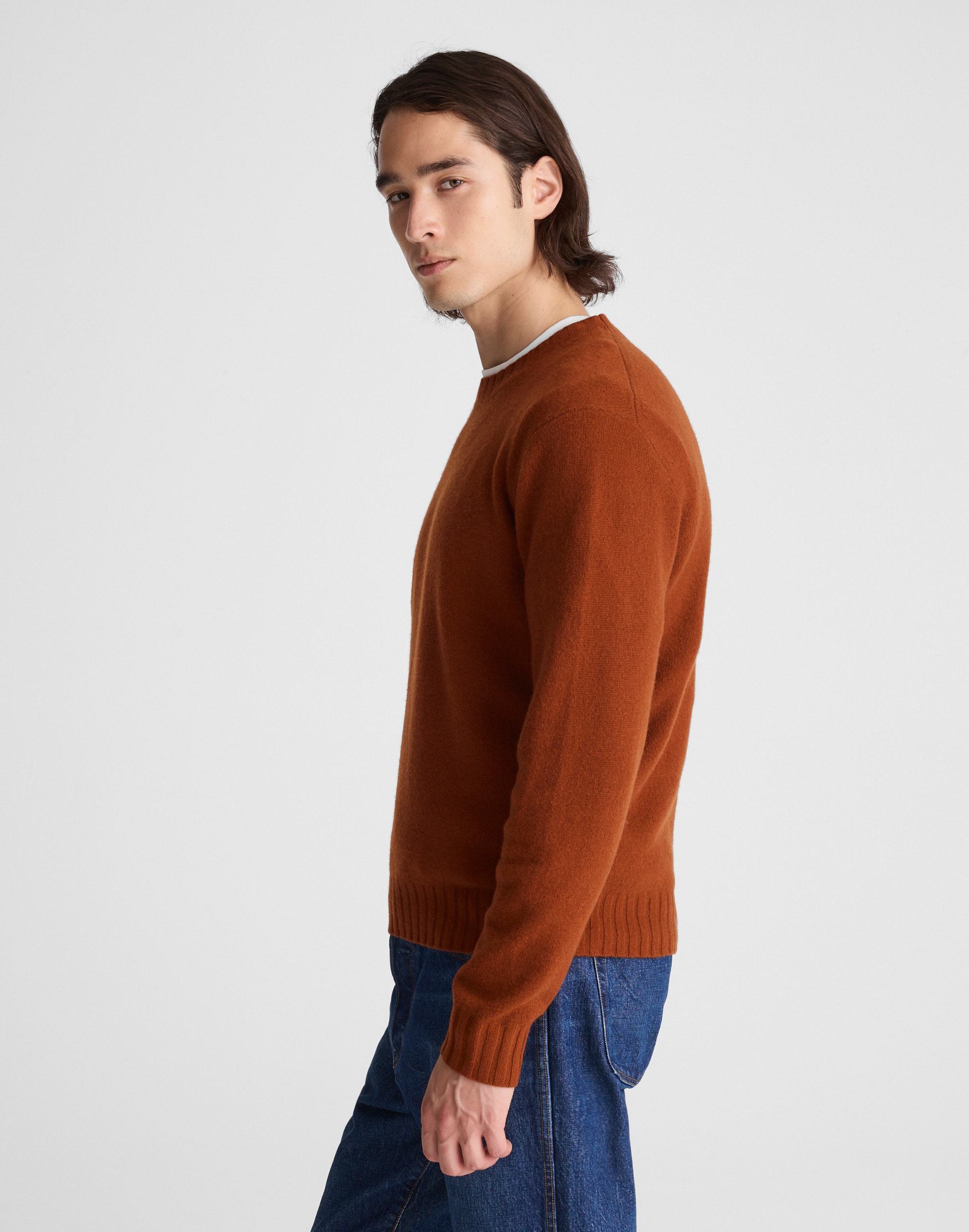 Crewneck Sweater in Heritage Merino Wool