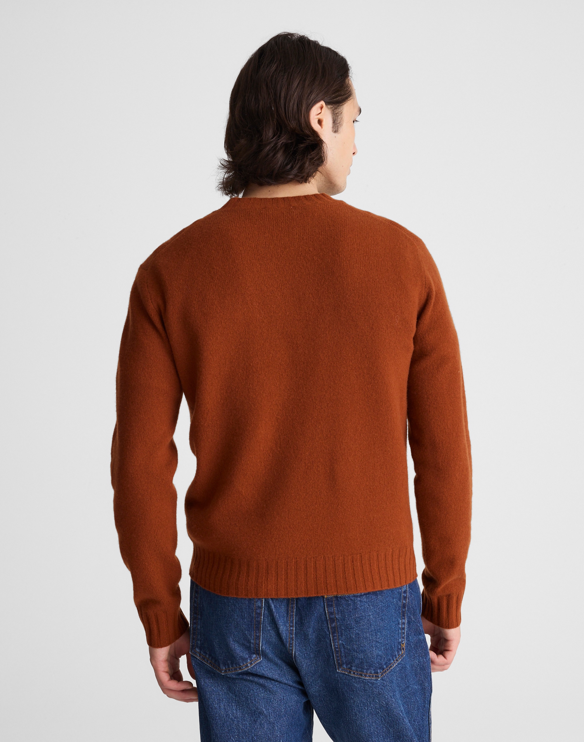 Crewneck Sweater in Heritage Merino Wool