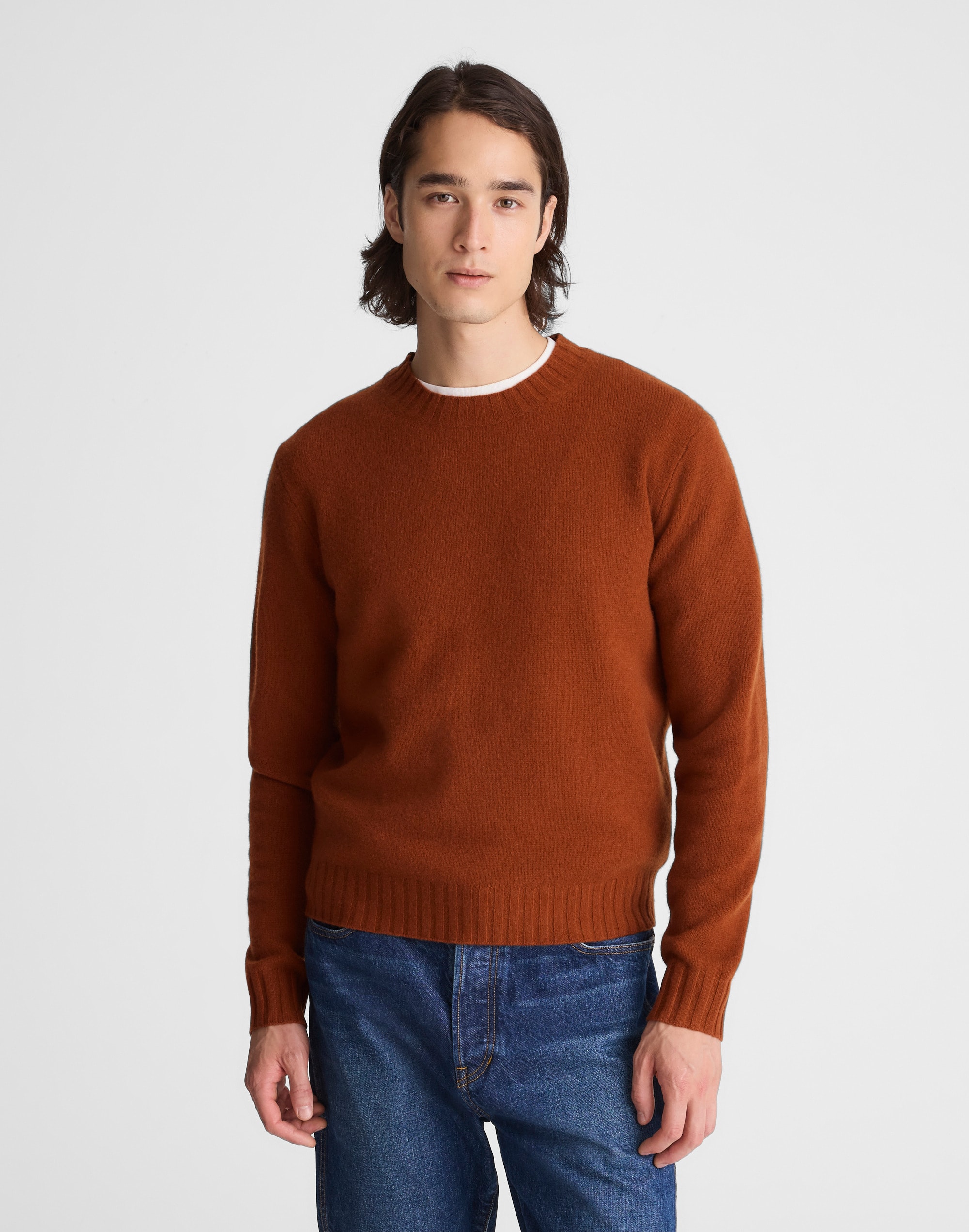 Crewneck Sweater in Heritage Merino Wool