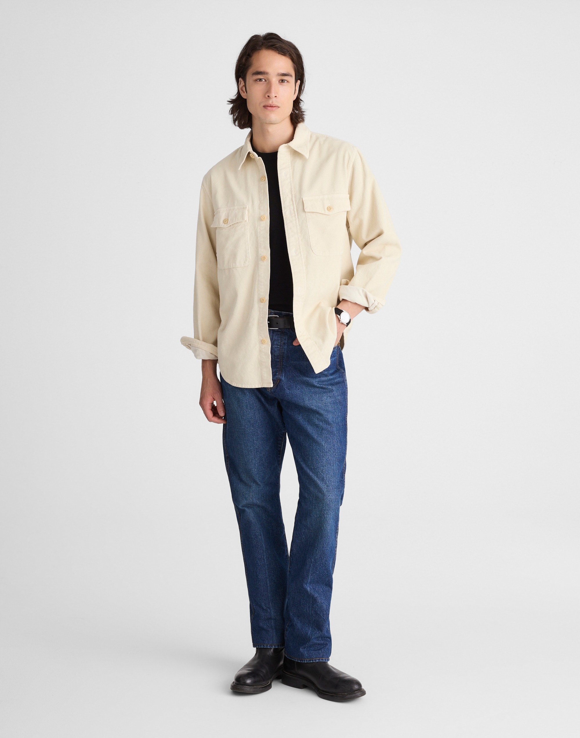 Corduroy Work Shirt
