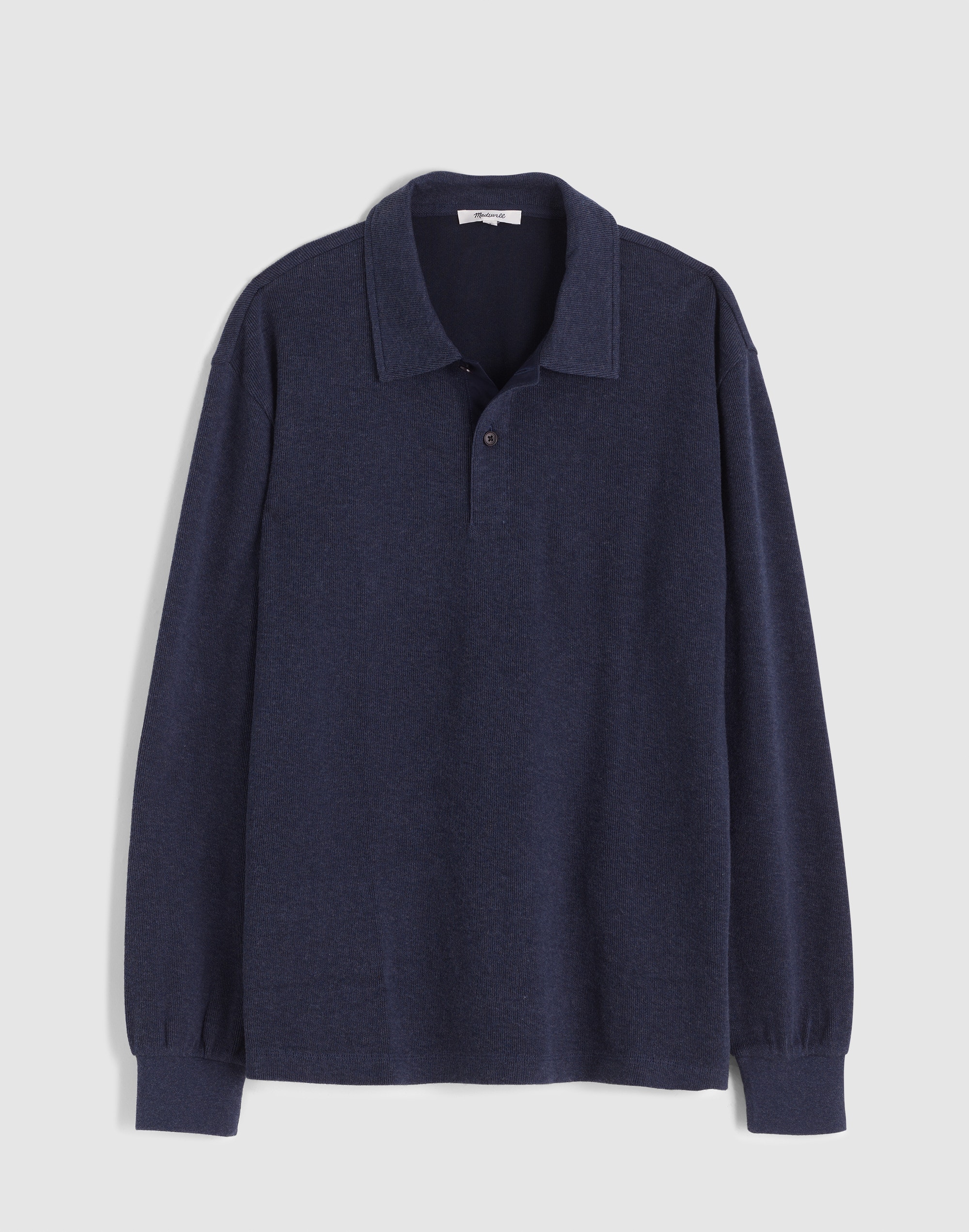 French Rib Knit Polo