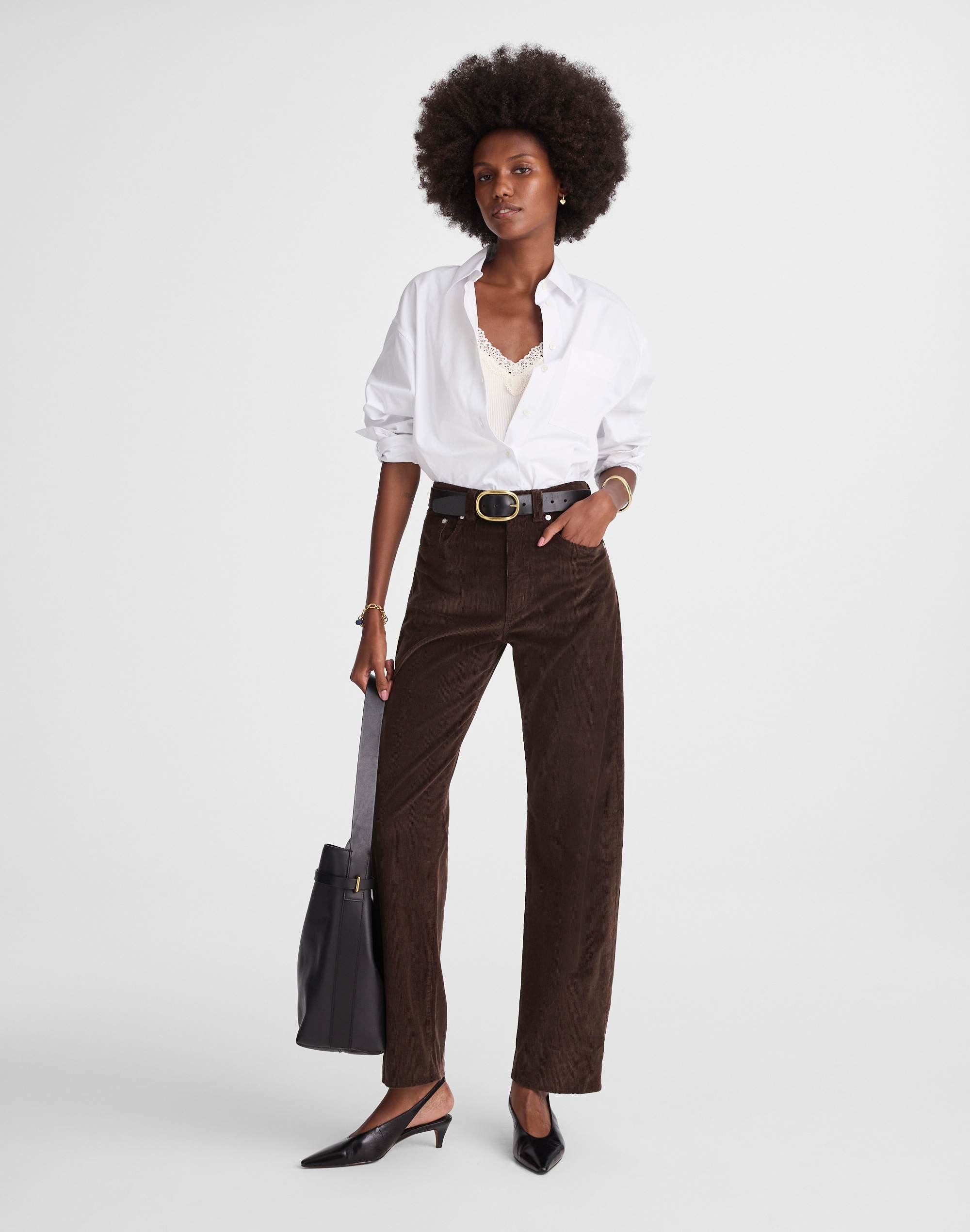 the balloon pant in corduroy