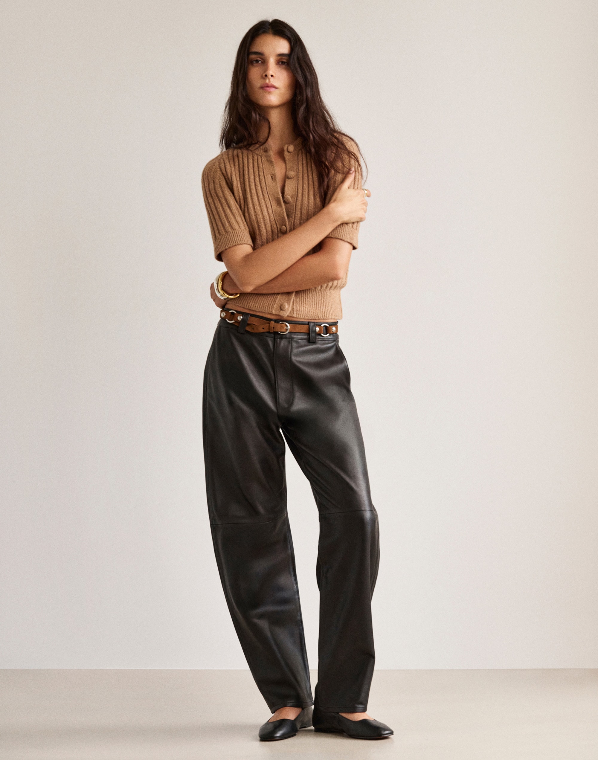 The Balloon Pant Leather | Madewell