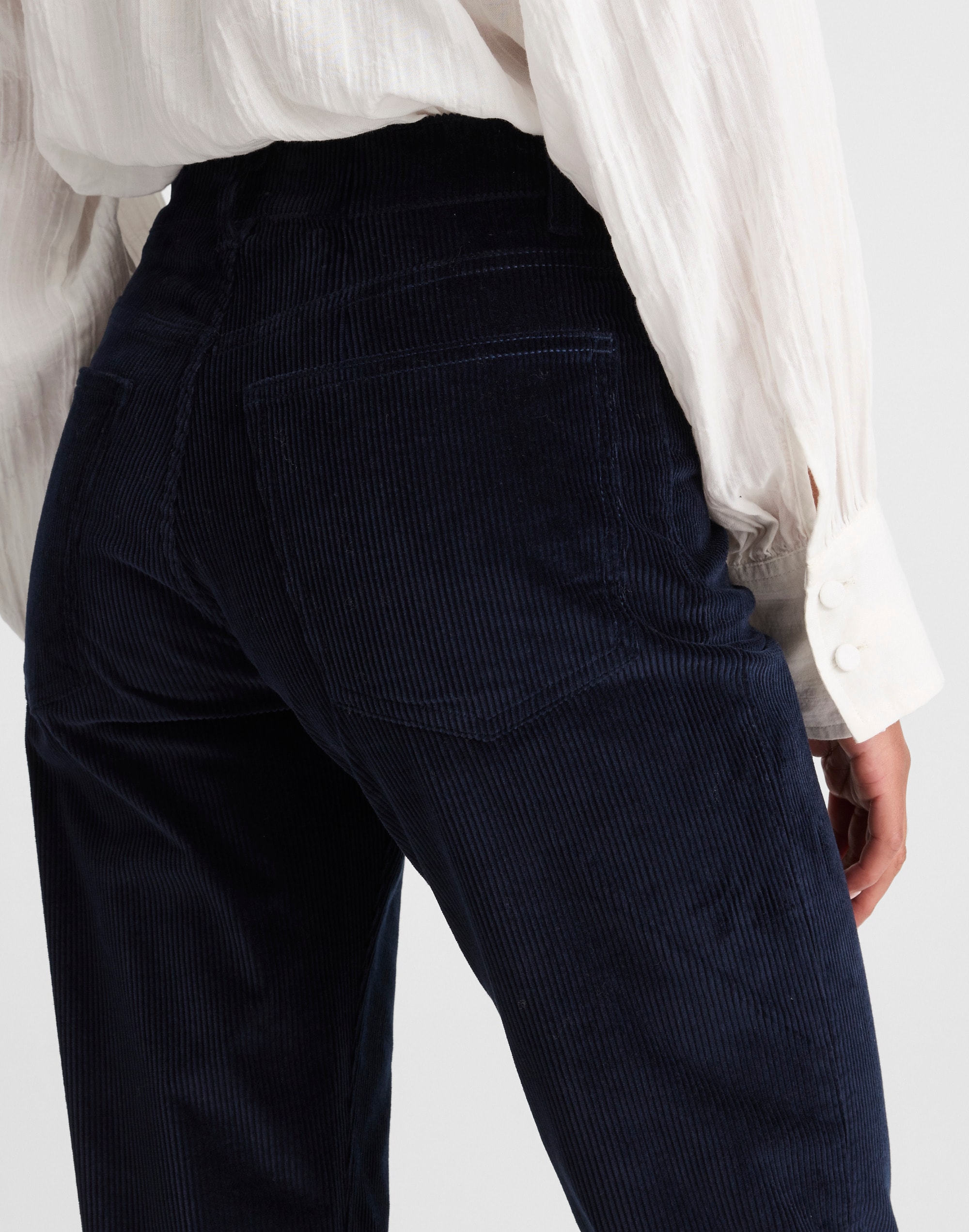The Longline Straight Pant Corduroy | Madewell