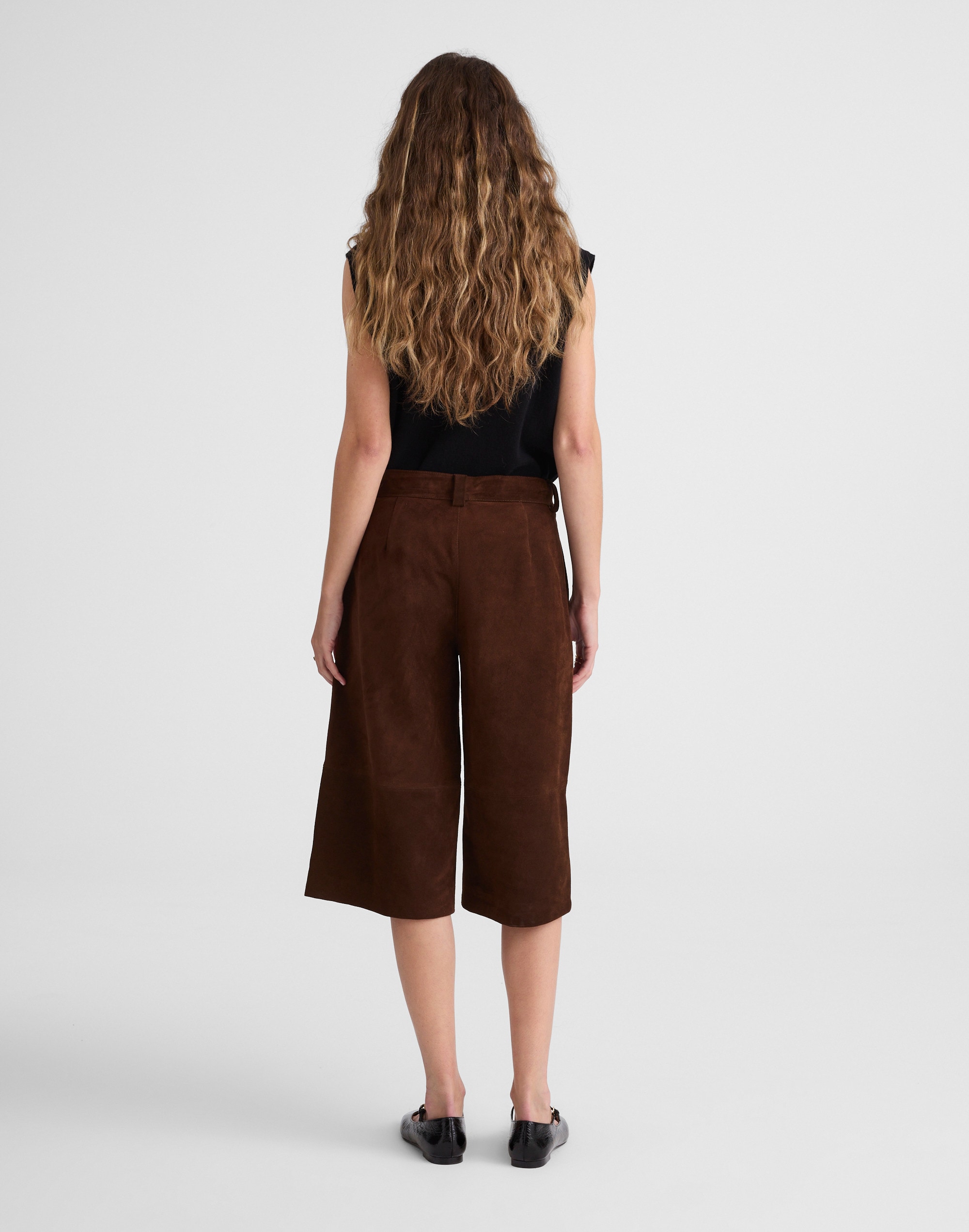 Suede Culottes