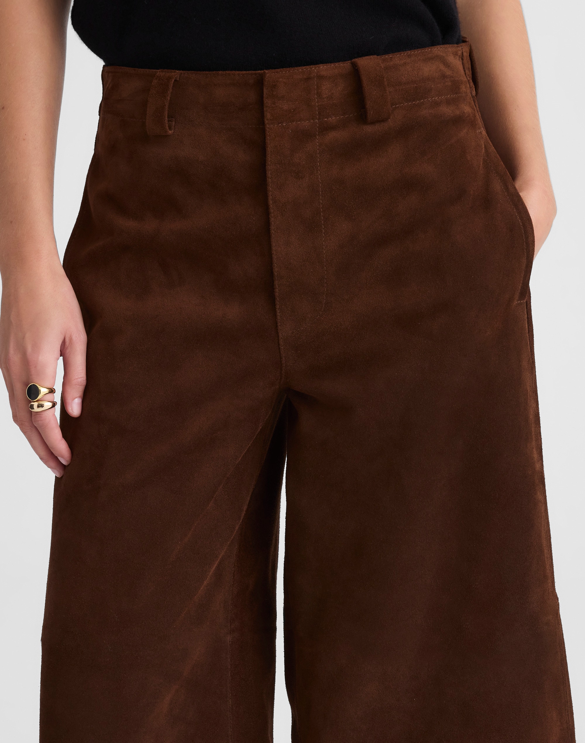 Suede Culottes