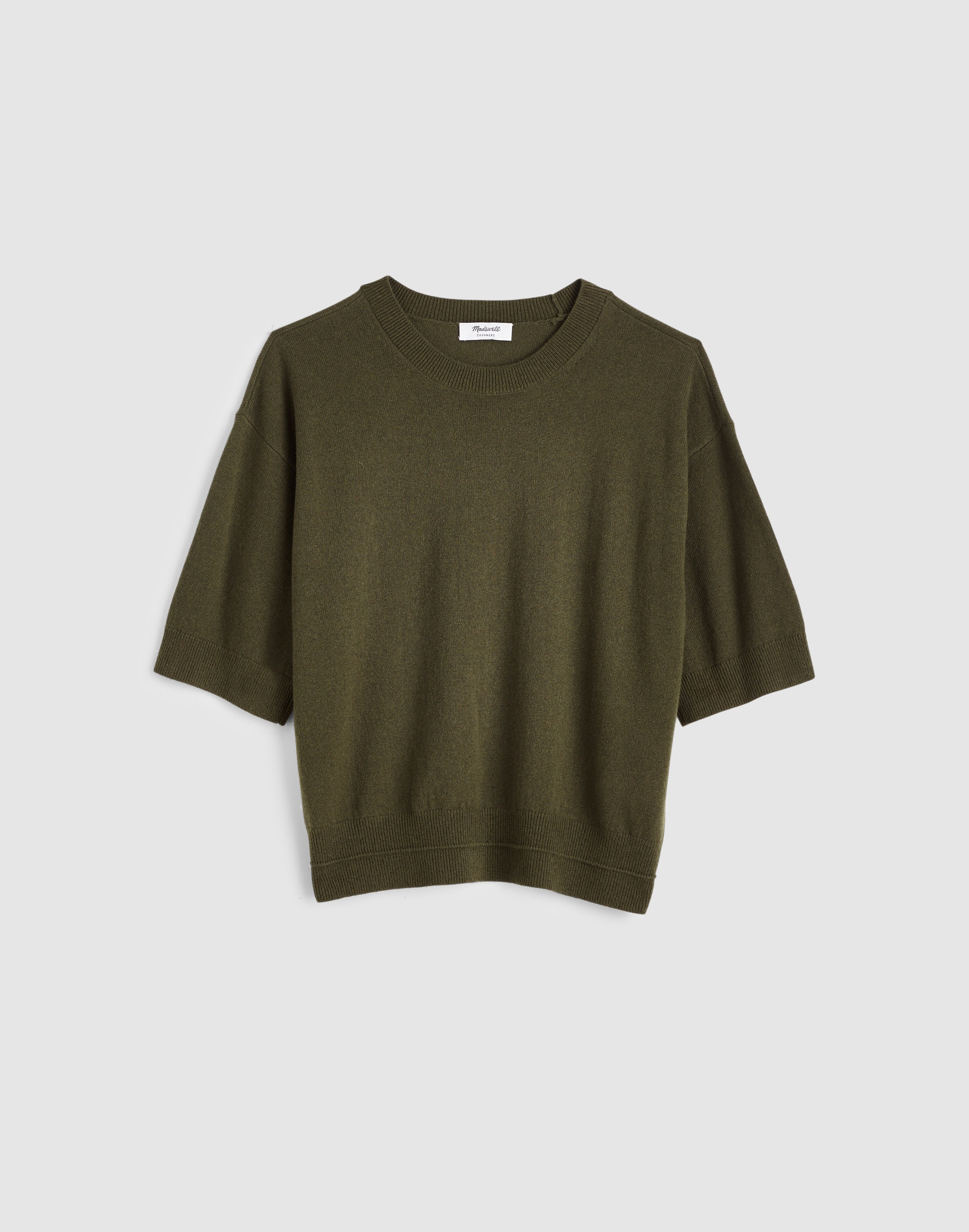 Relaxed Sweater Tee in 100% Cashmere