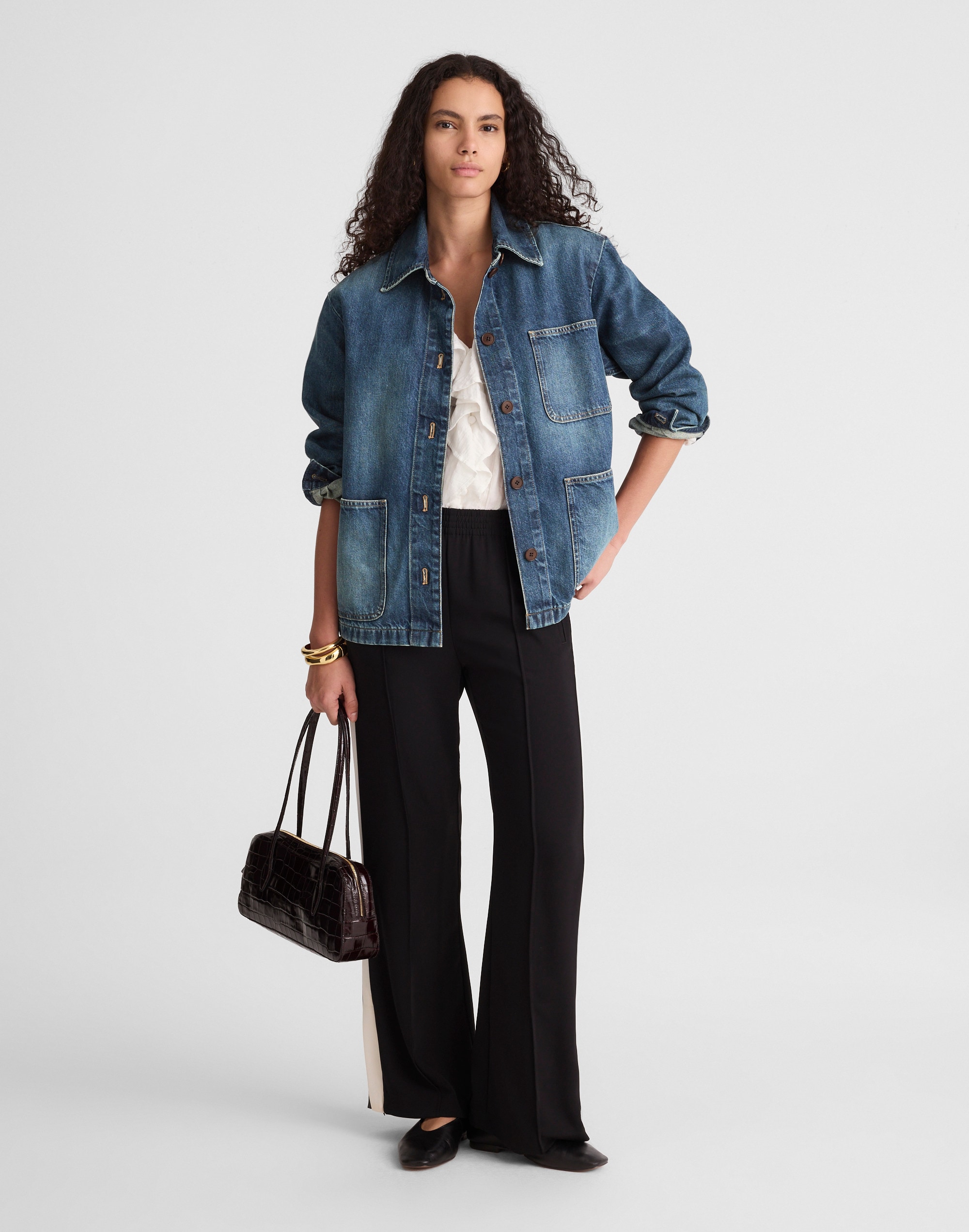 Relaxed Chore Jacket in Greendale Wash Alternate Image 5