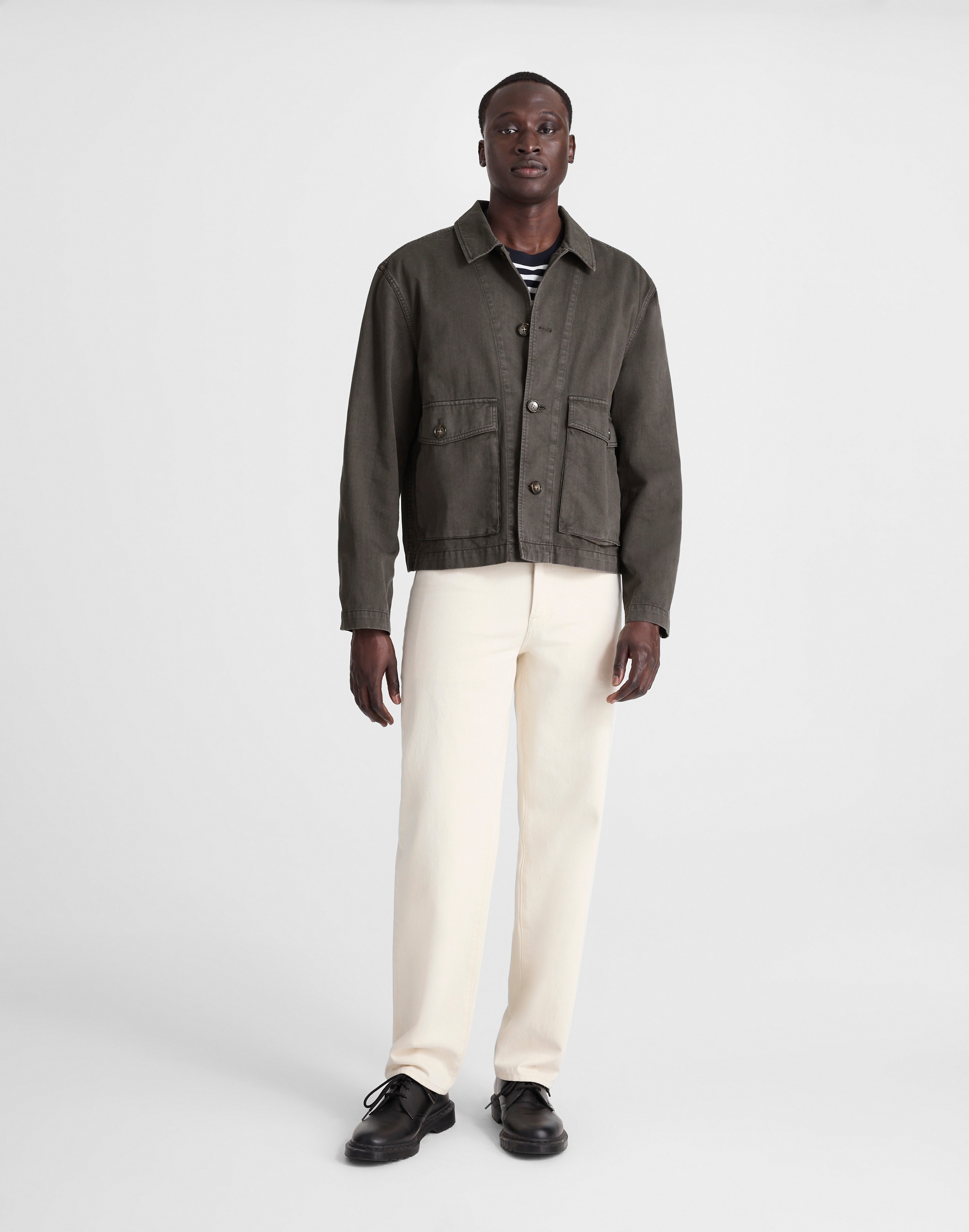 Patch-Pocket Work Jacket