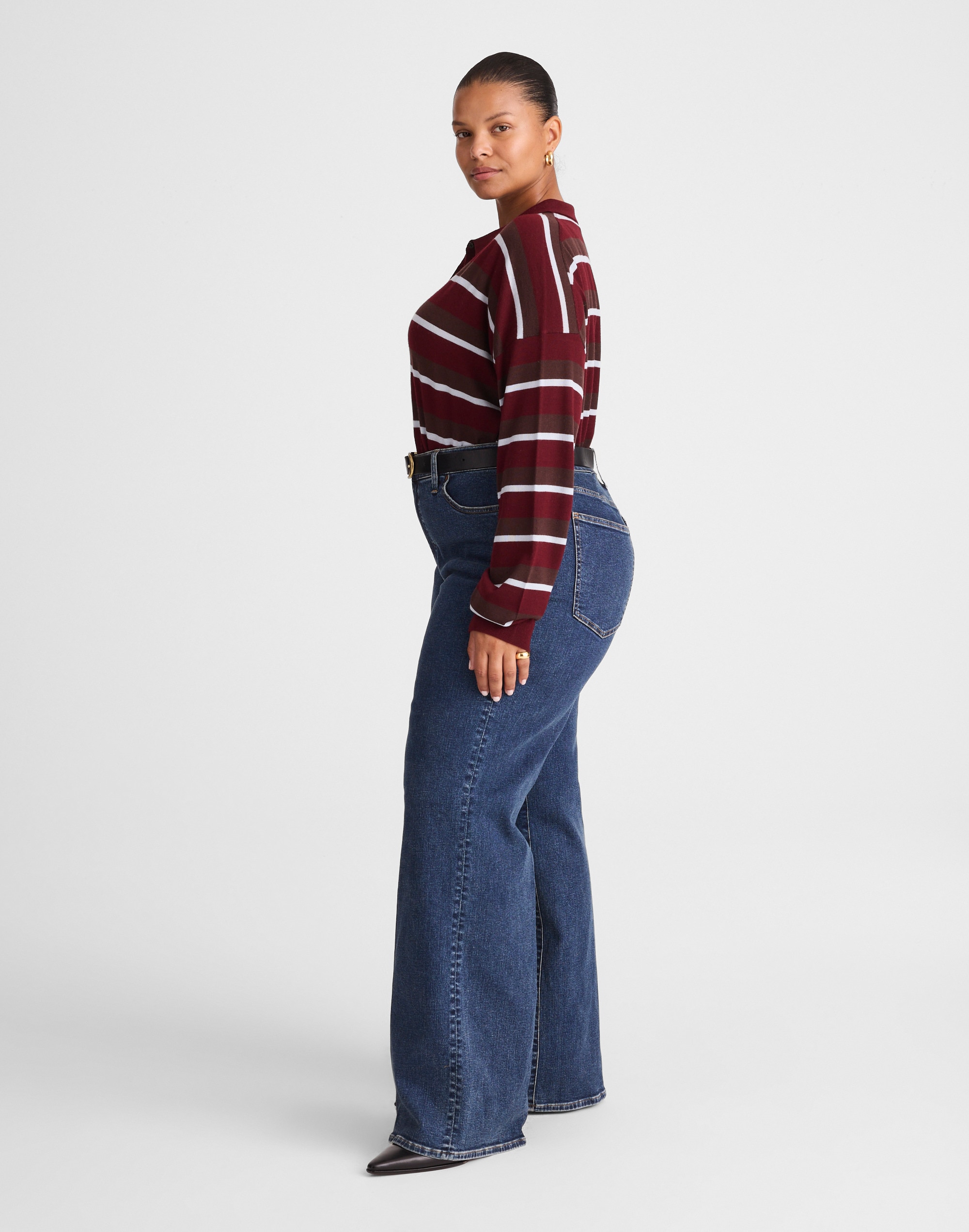 The Plus Wide-Leg Jean