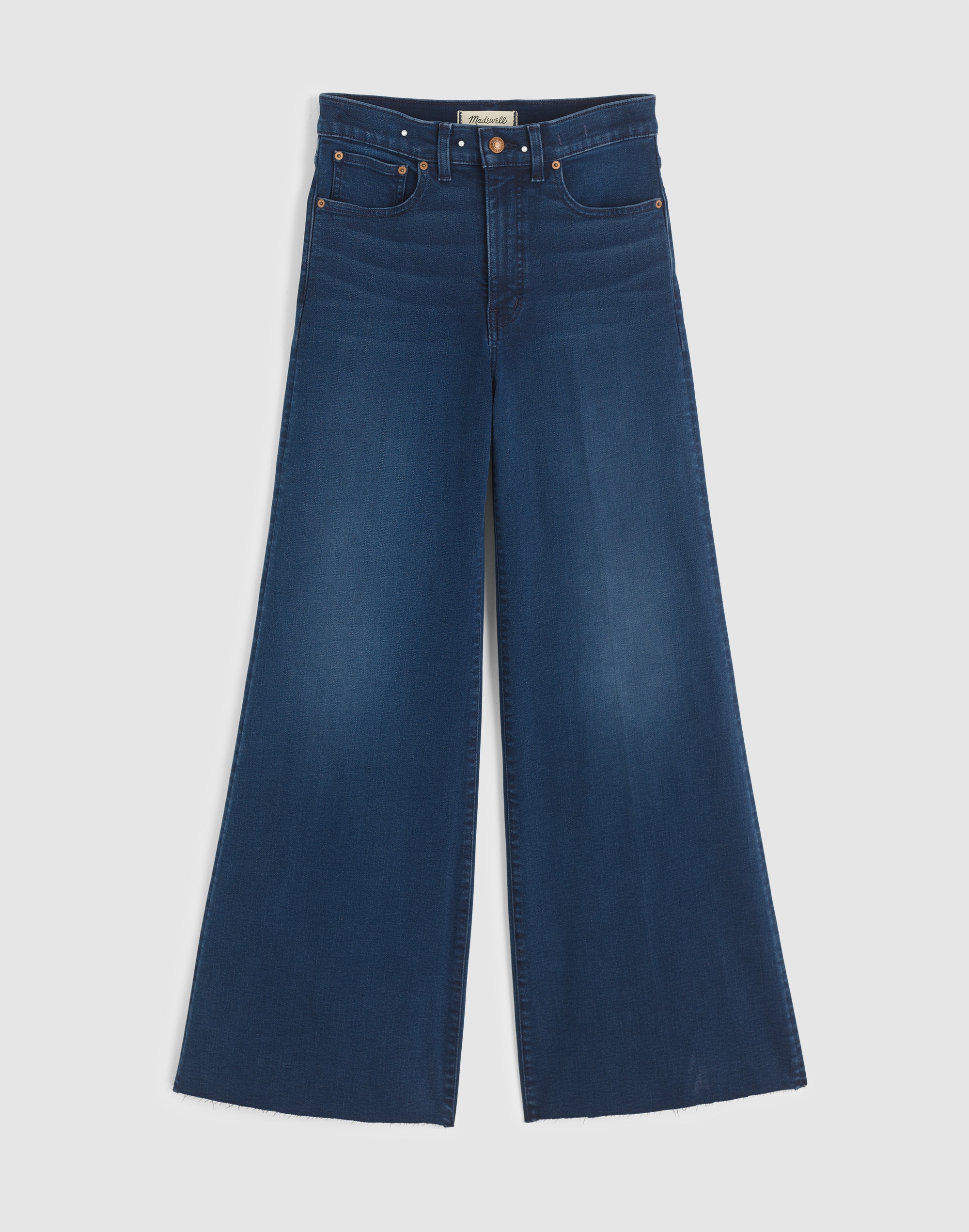 Plus Flared Wide-Leg Crop Jeans
