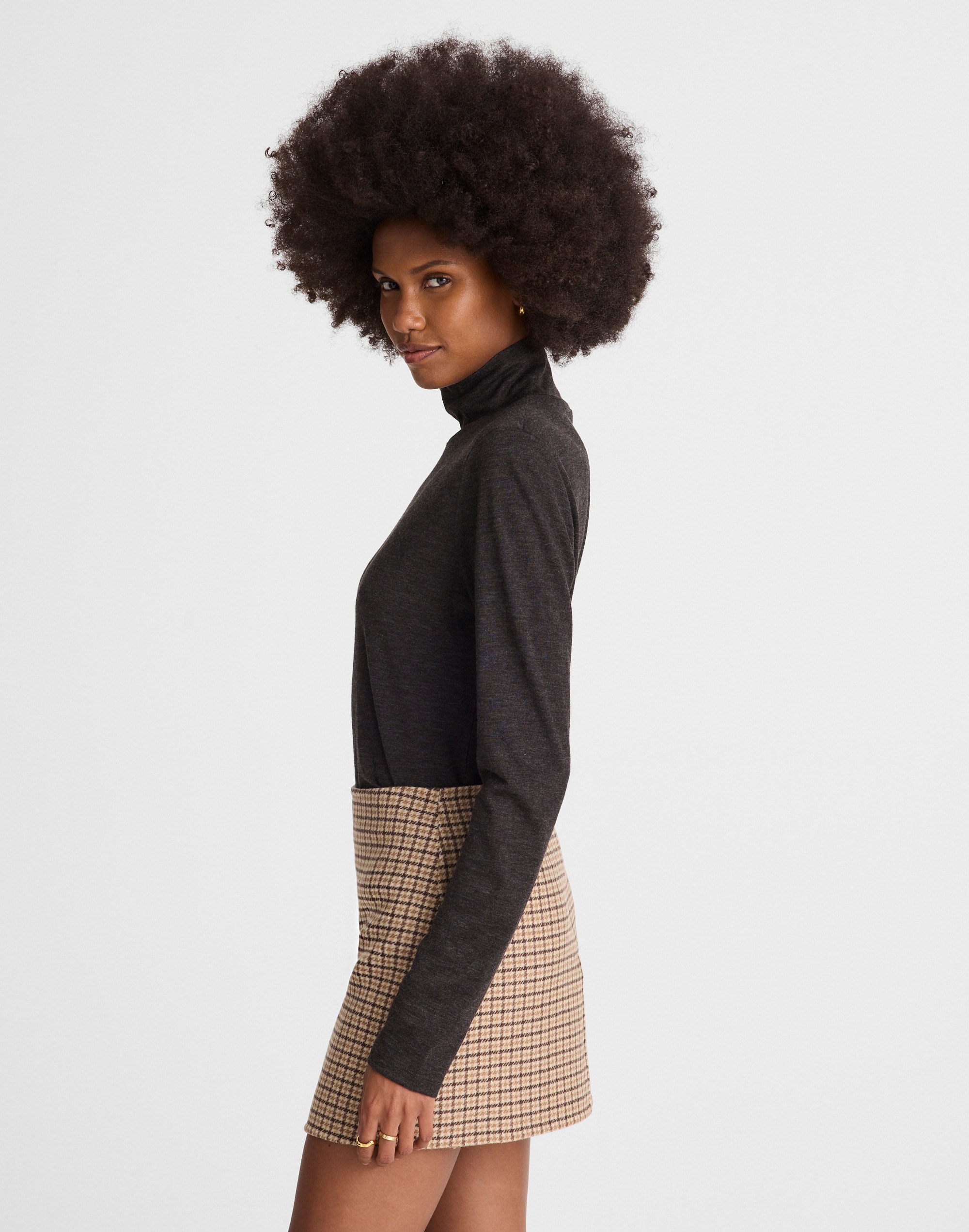 Double-Faced Mini Skirt