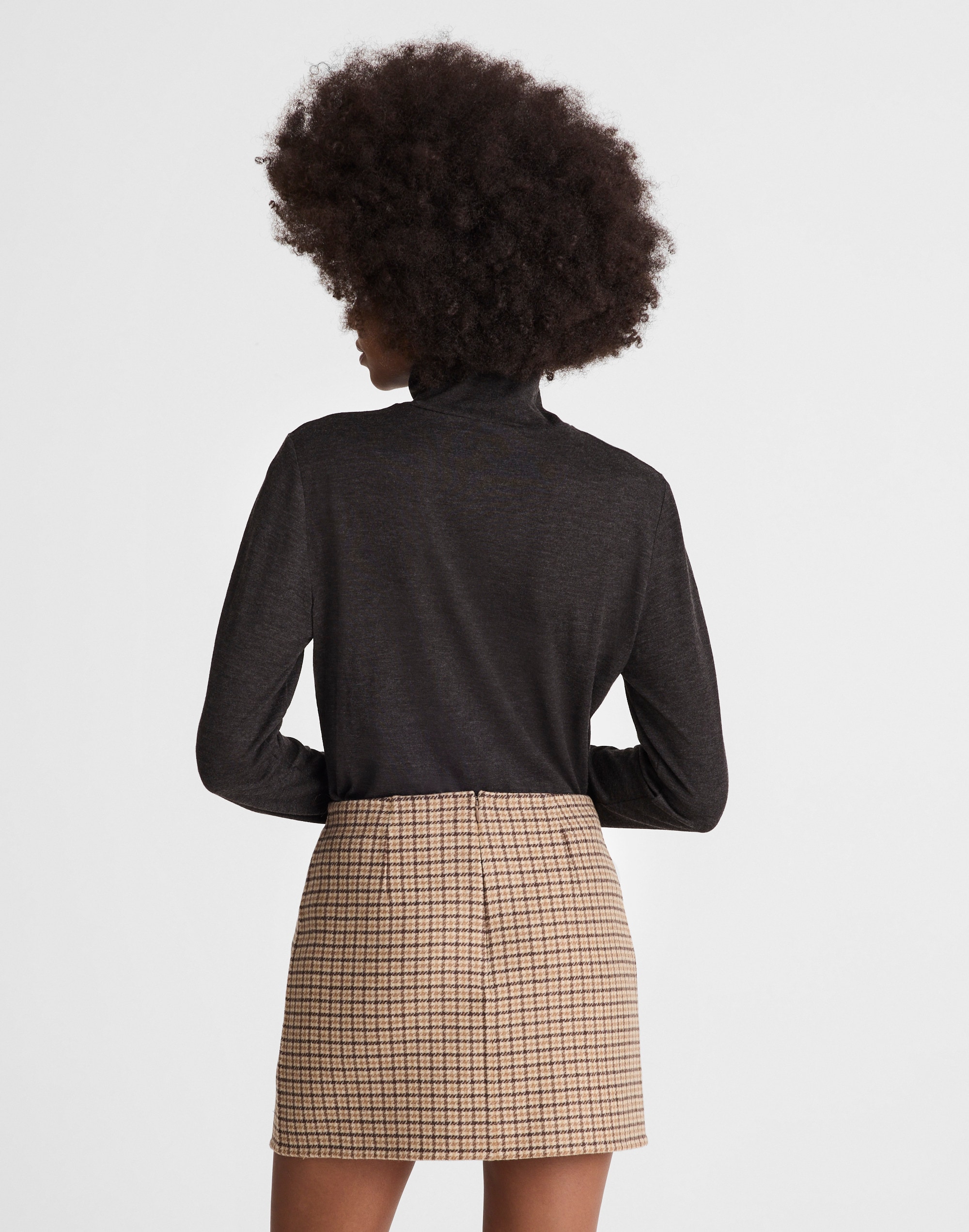 Double-Faced Mini Skirt