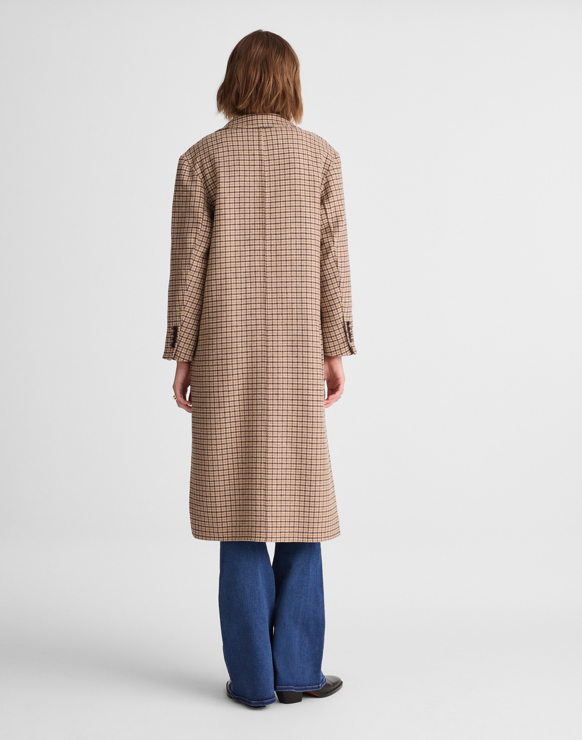 Double-Faced Brushed Long Coat