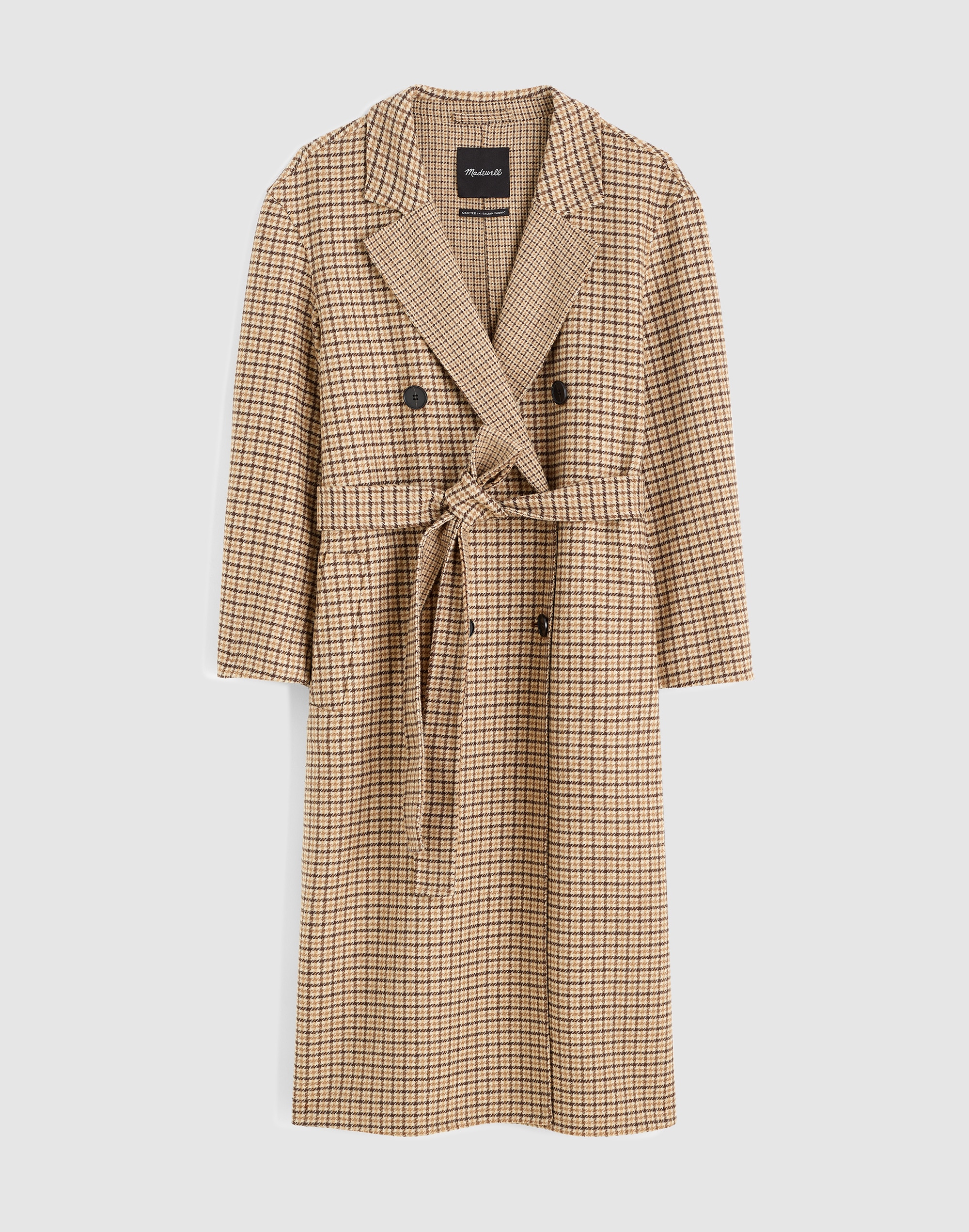 Double-Faced Brushed Long Coat