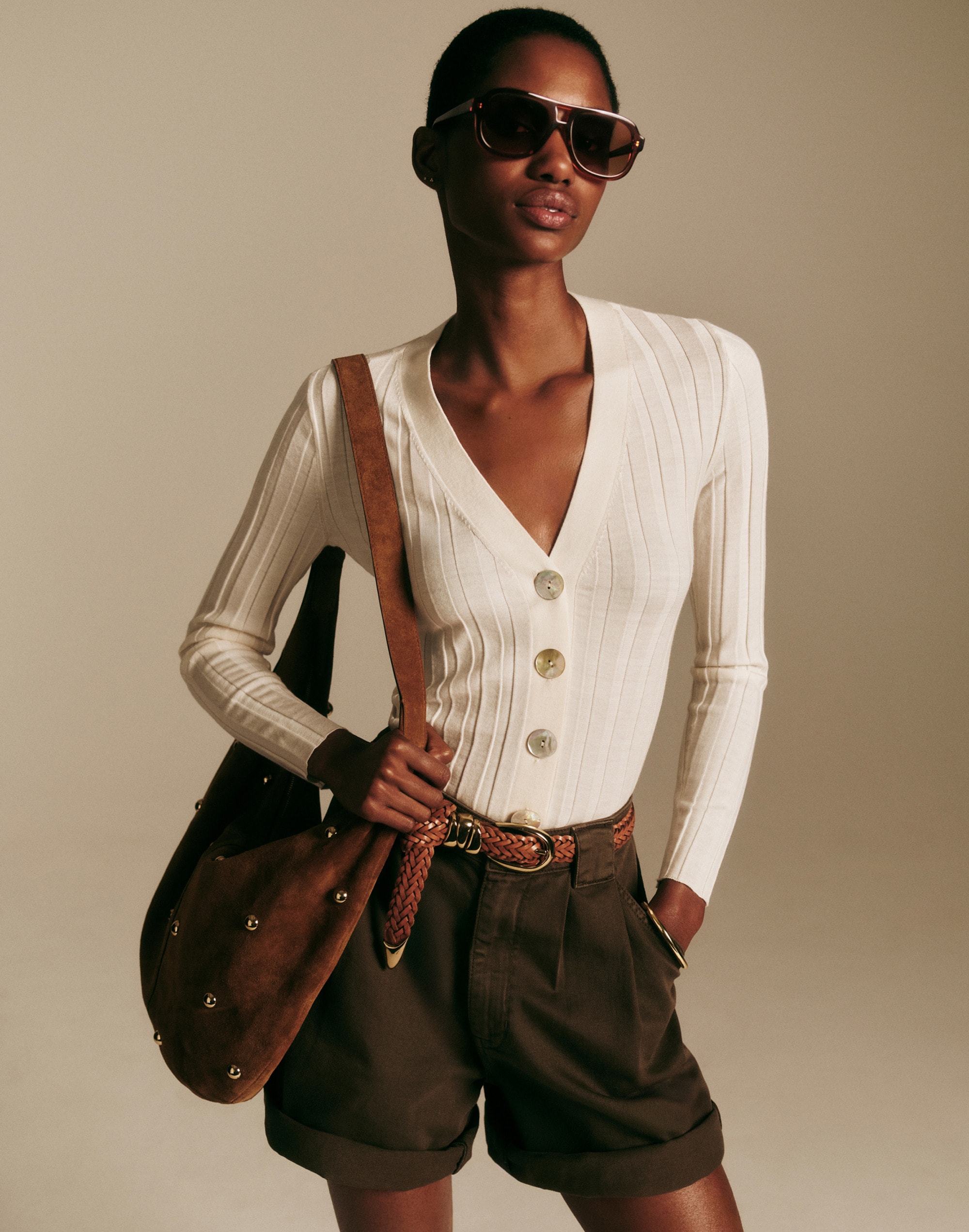 Ribbed V-Neck Cardigan | Madewell