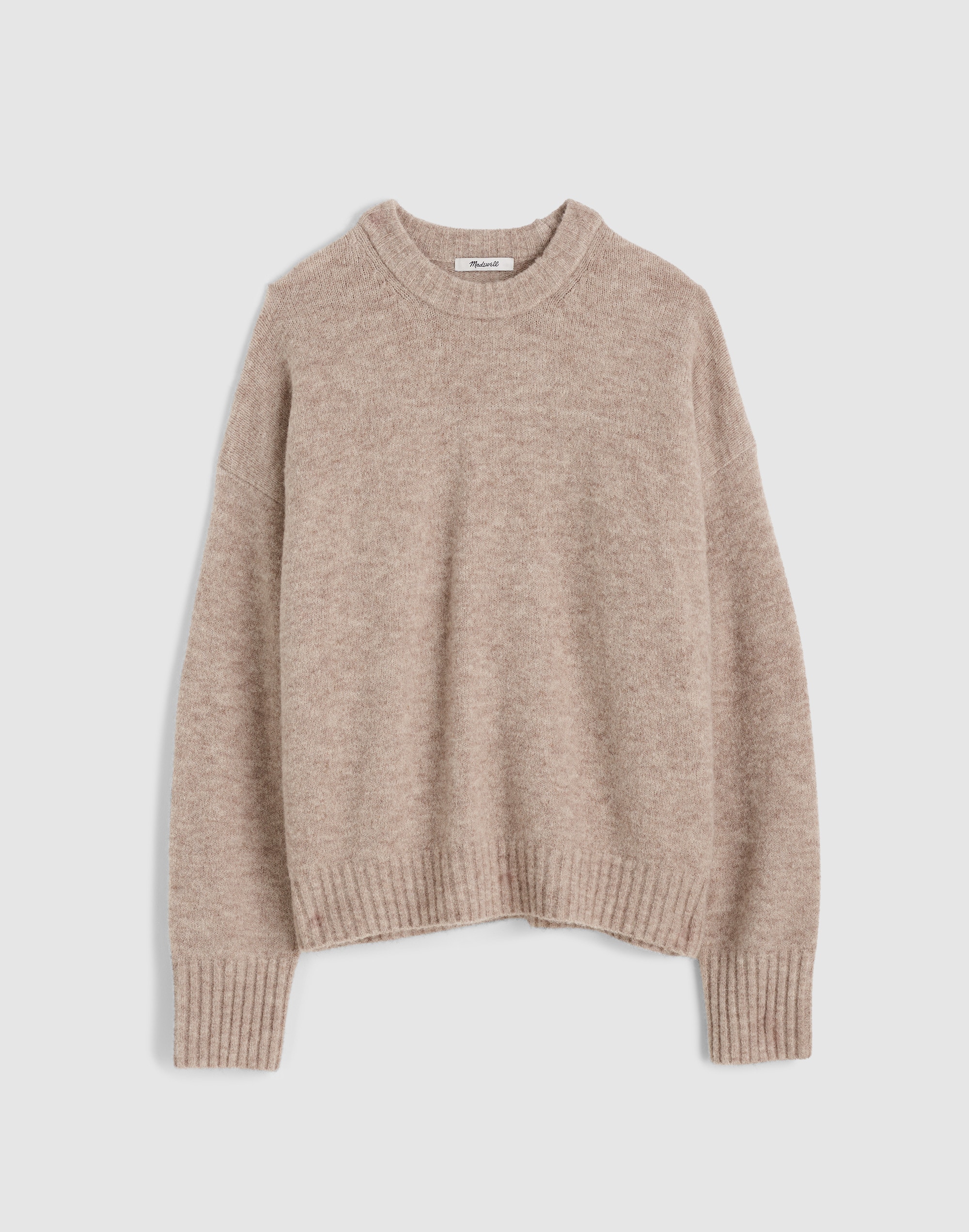 CloudSoft Drop-Shoulder Crewneck Sweater | Madewell