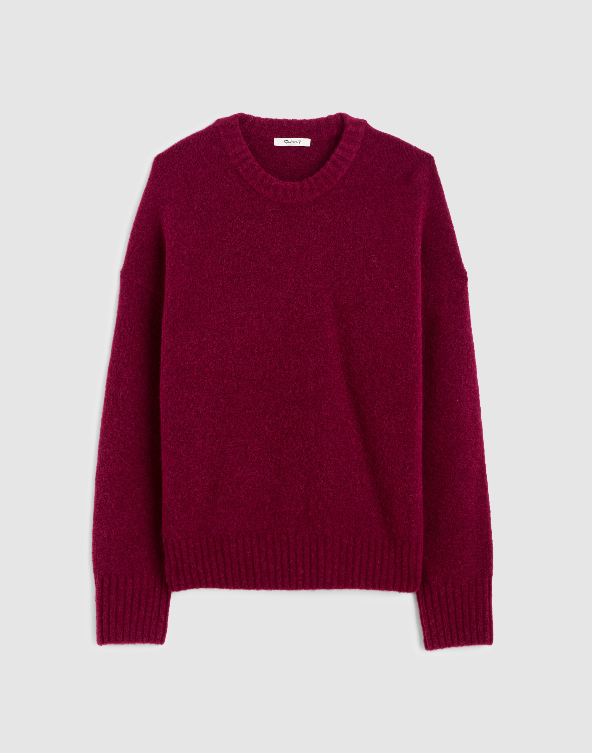 CloudSoft Drop-Shoulder Crewneck Sweater