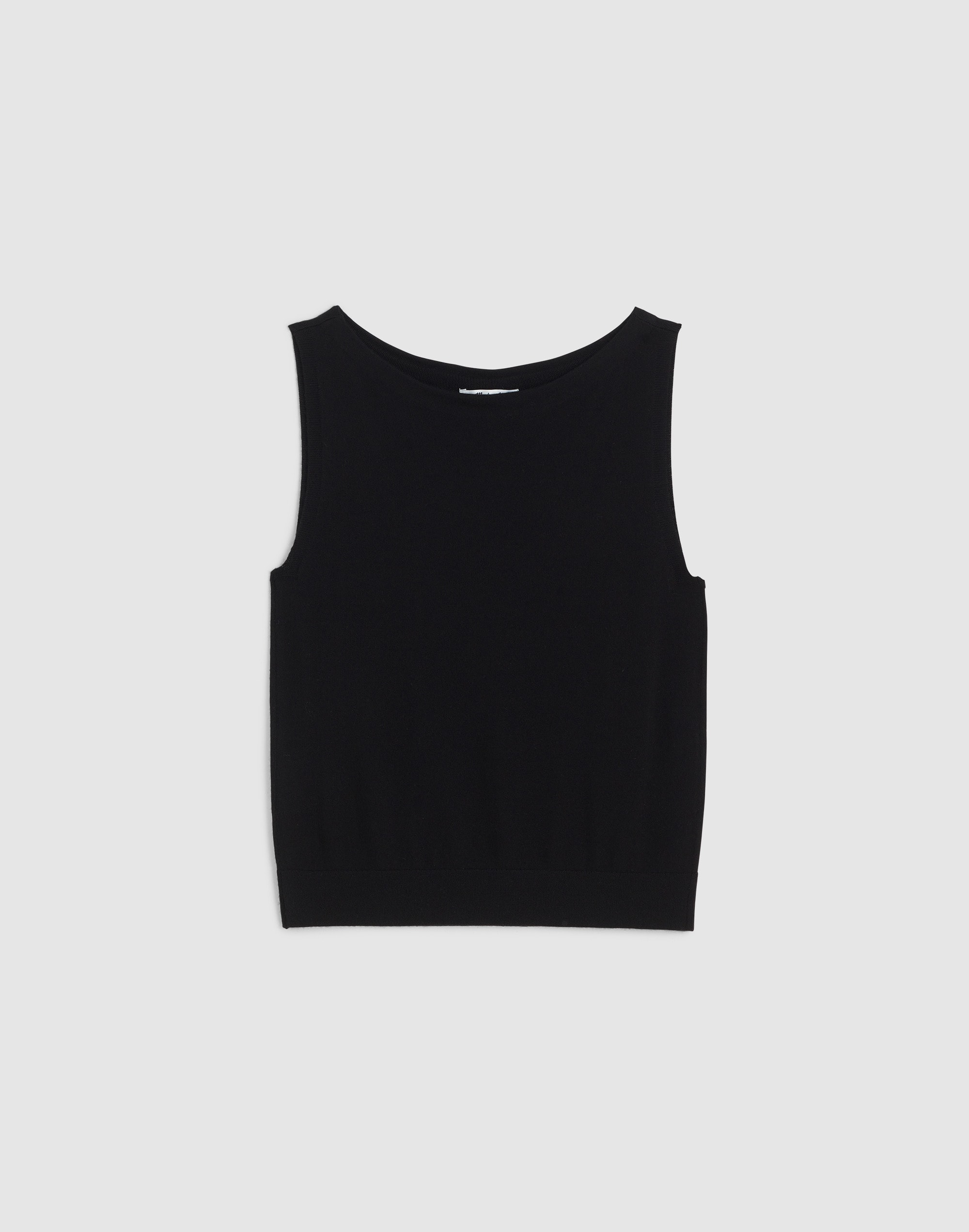 Boatneck Sleeveless Sweater Alternate Image 6