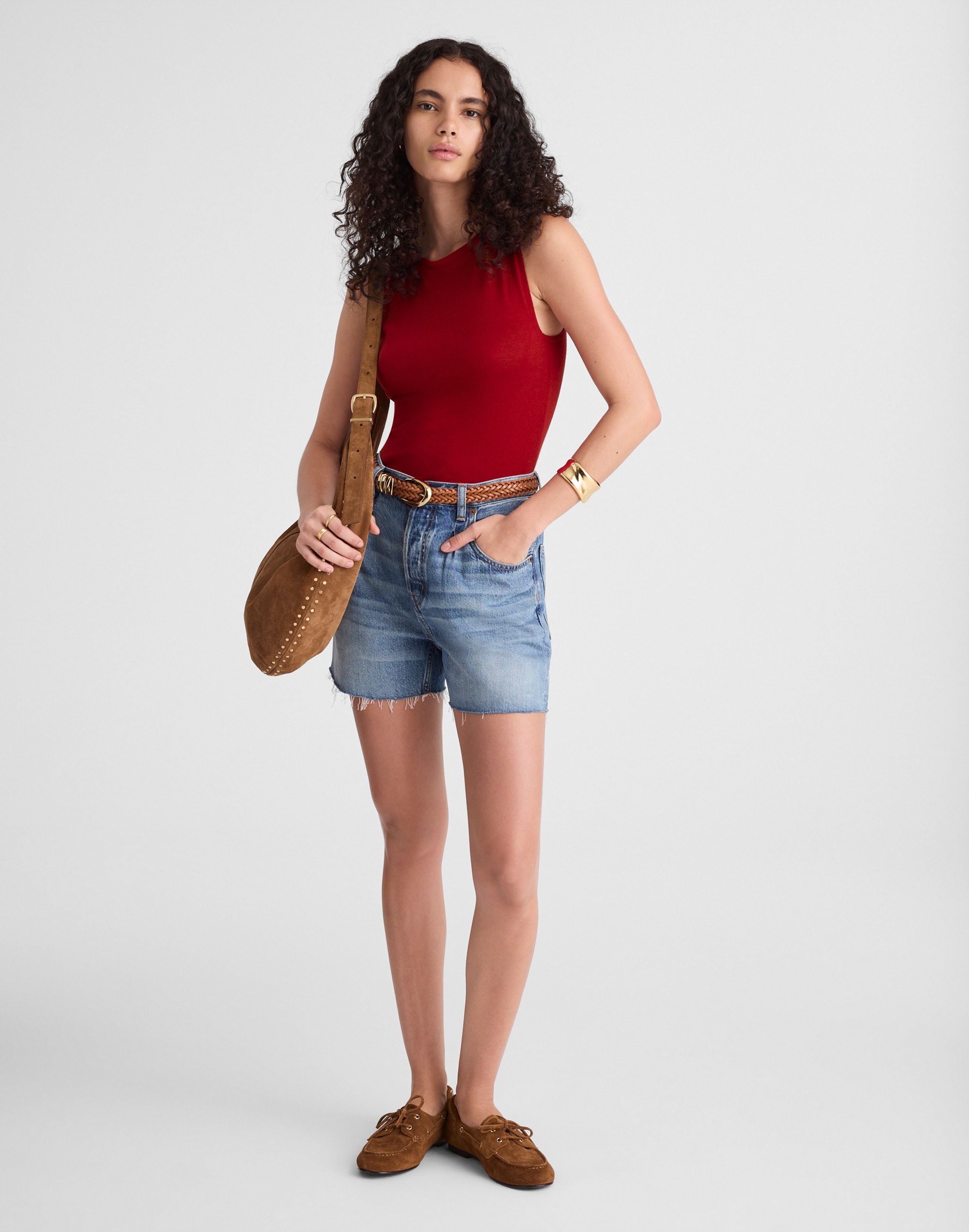 Boatneck Sleeveless Sweater