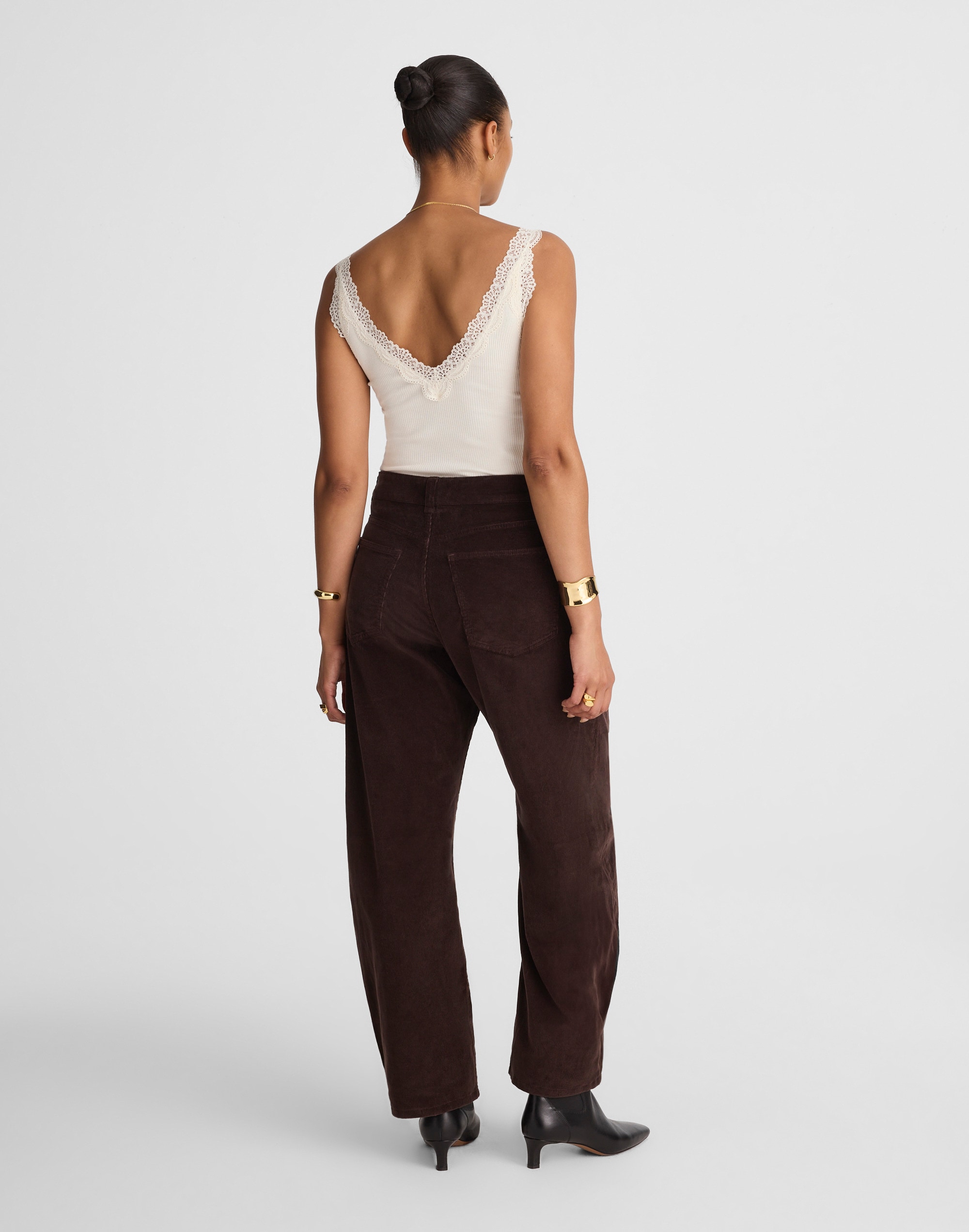 The Curvy Balloon Pant in Corduroy