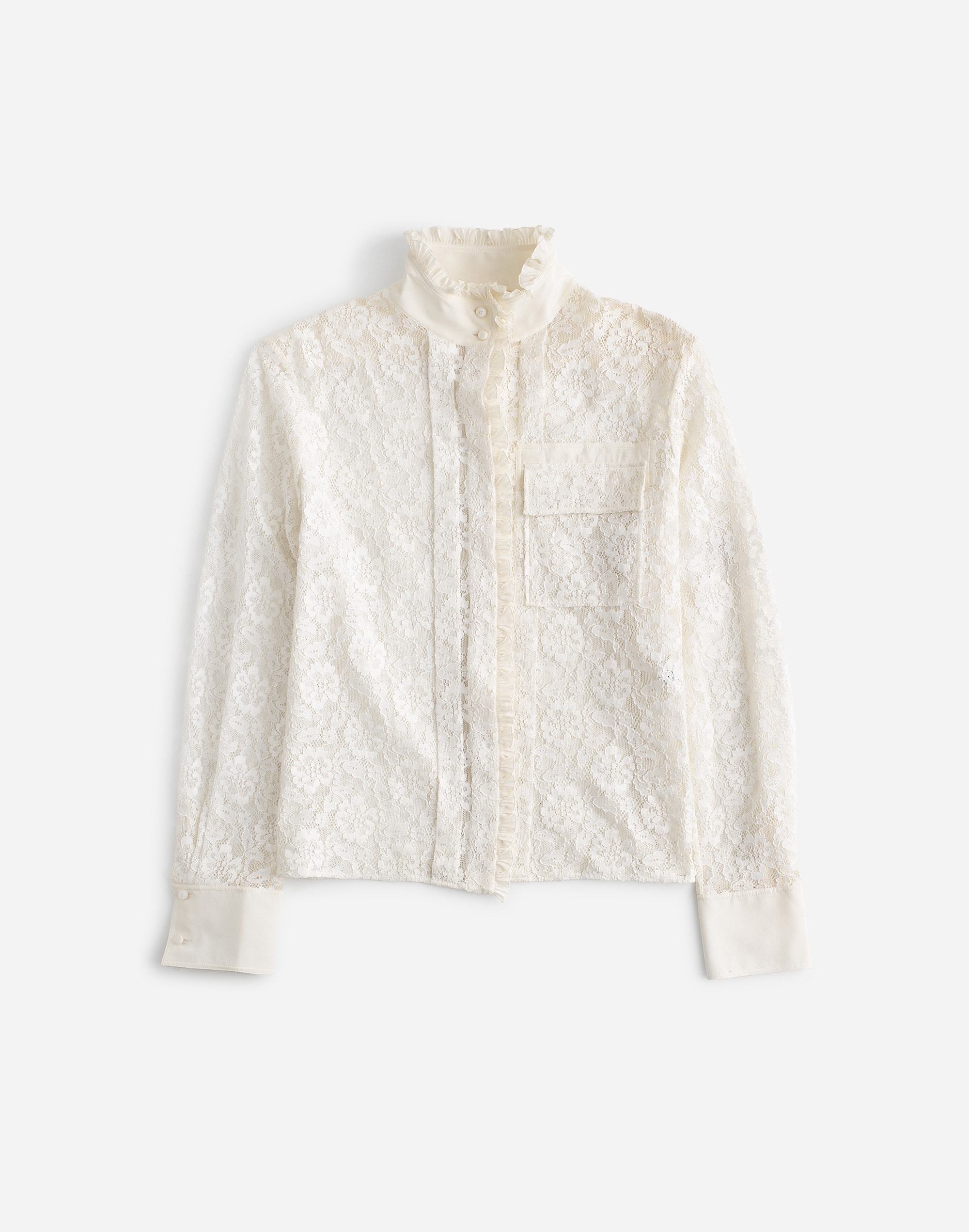 madewell | reluxe fashion chlo&eacute; preowned milk lace blouse